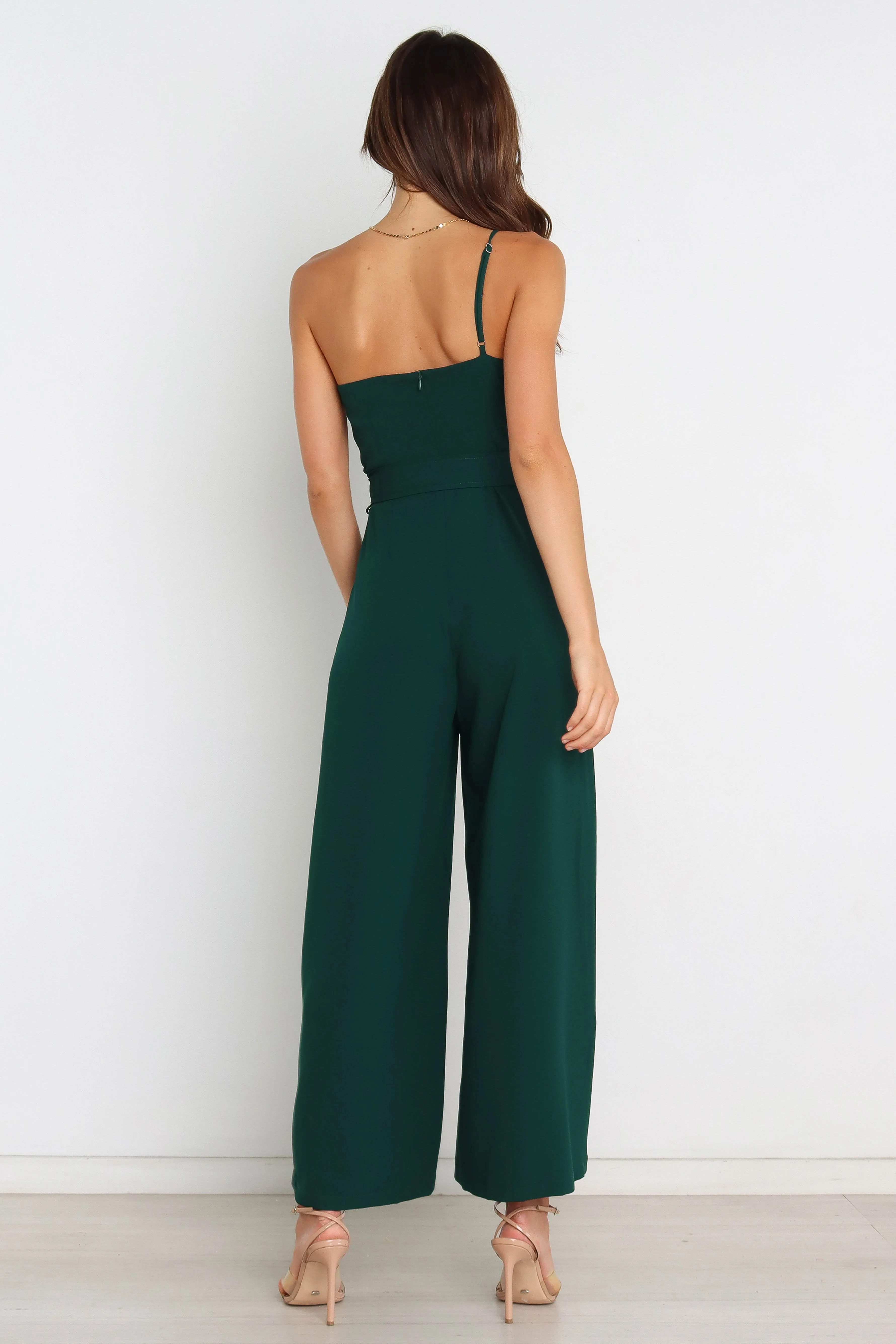Leyton Jumpsuit - Emerald sold by Petal & Pup product image thumbnail 3