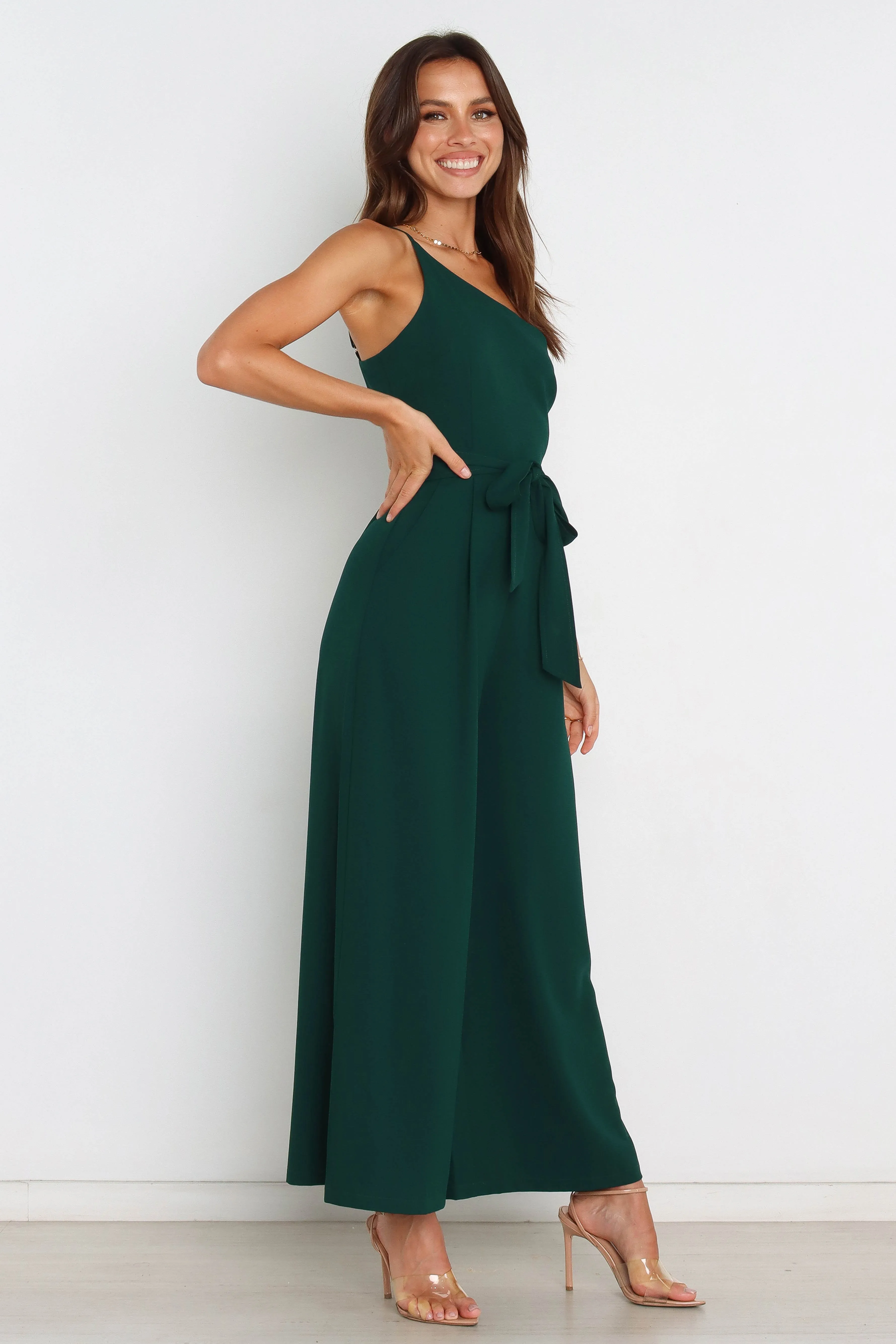 Leyton Jumpsuit - Emerald sold by Petal & Pup product image thumbnail 4