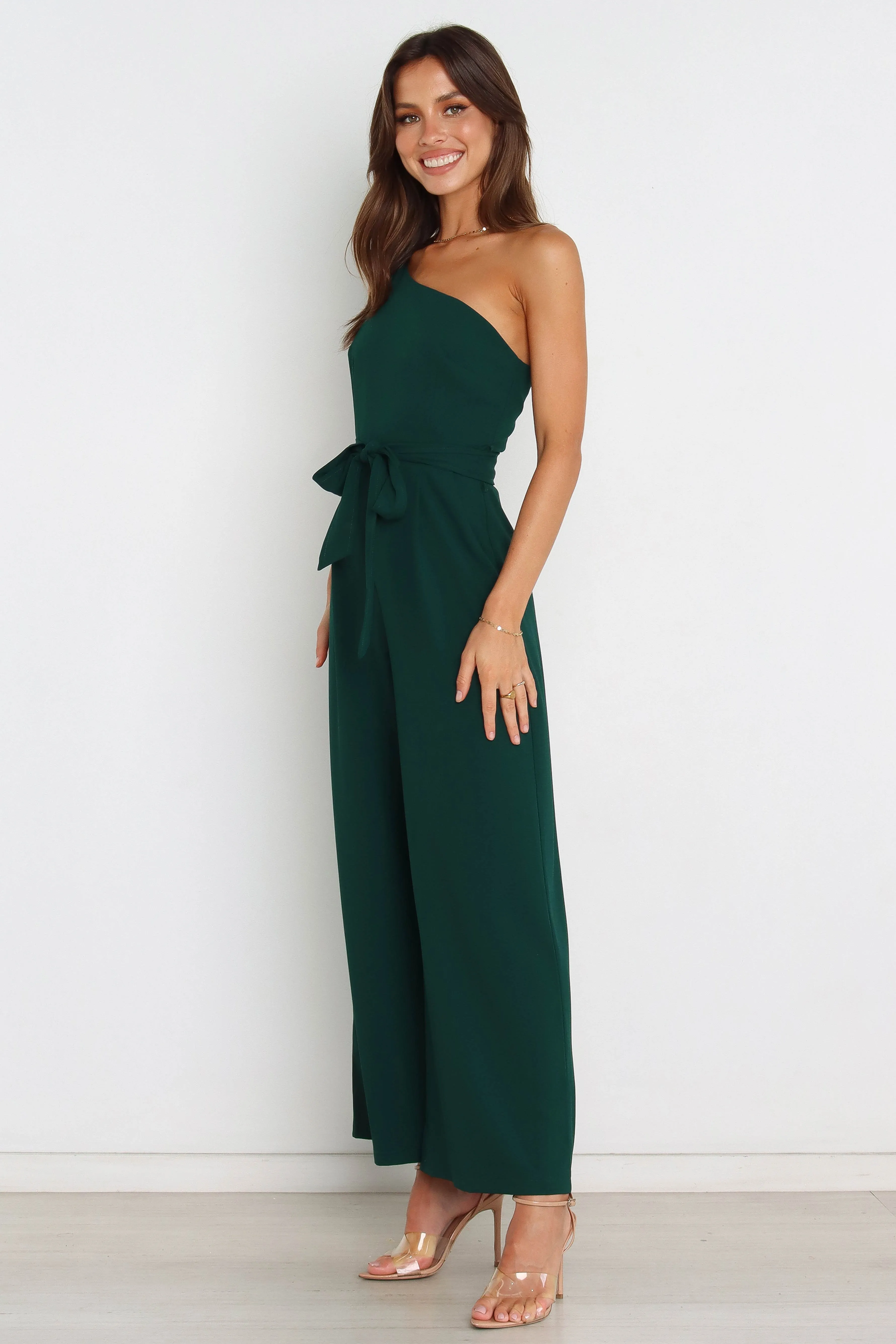 Leyton Jumpsuit - Emerald sold by Petal & Pup product image thumbnail 2