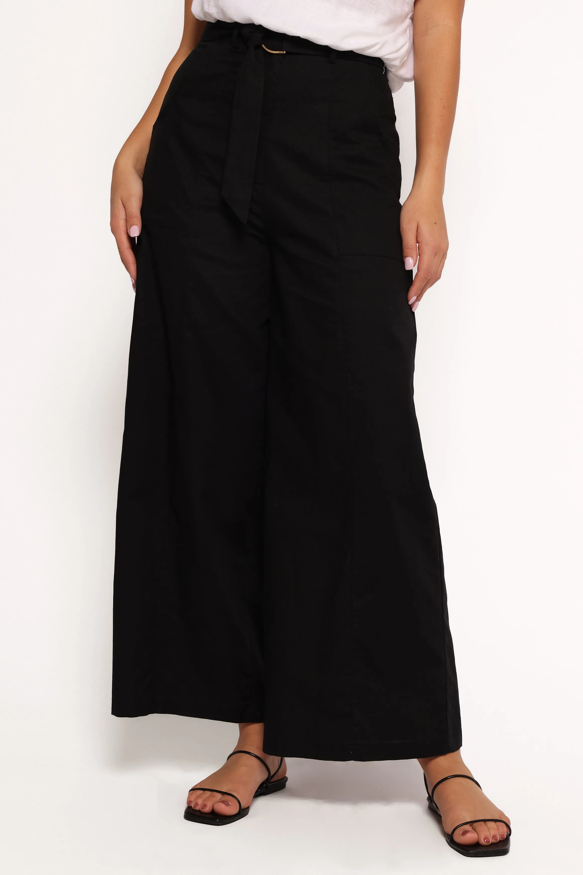 Sadie Wide Leg Pant - Black sold by Petal & Pup product image thumbnail 2
