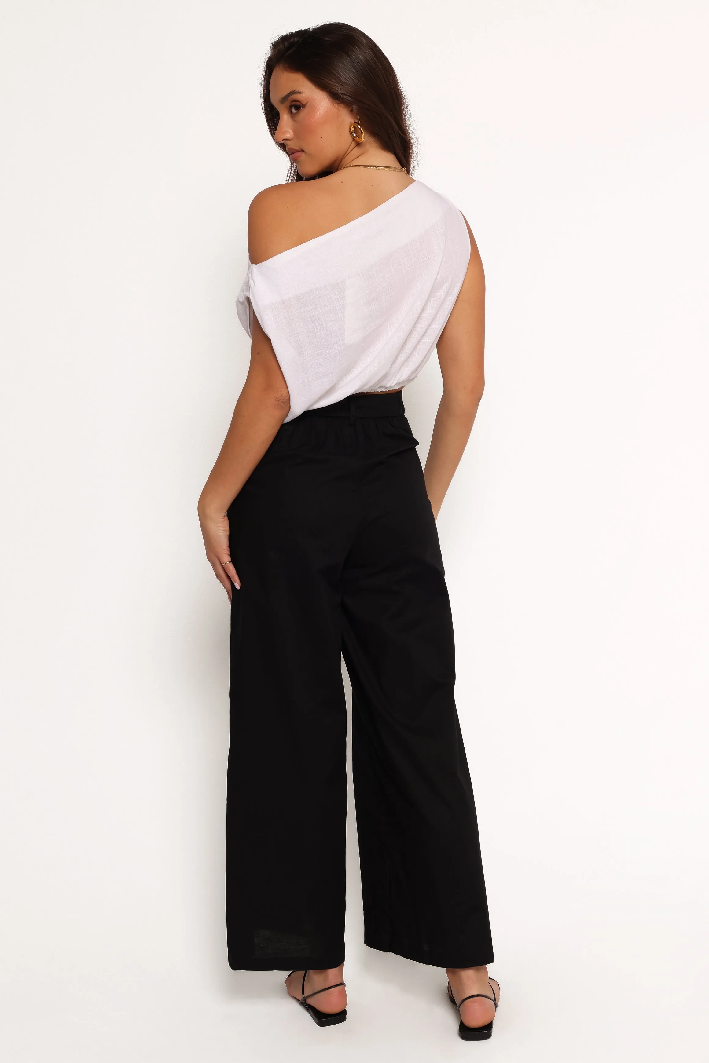 Sadie Wide Leg Pant - Black sold by Petal & Pup product image thumbnail 4