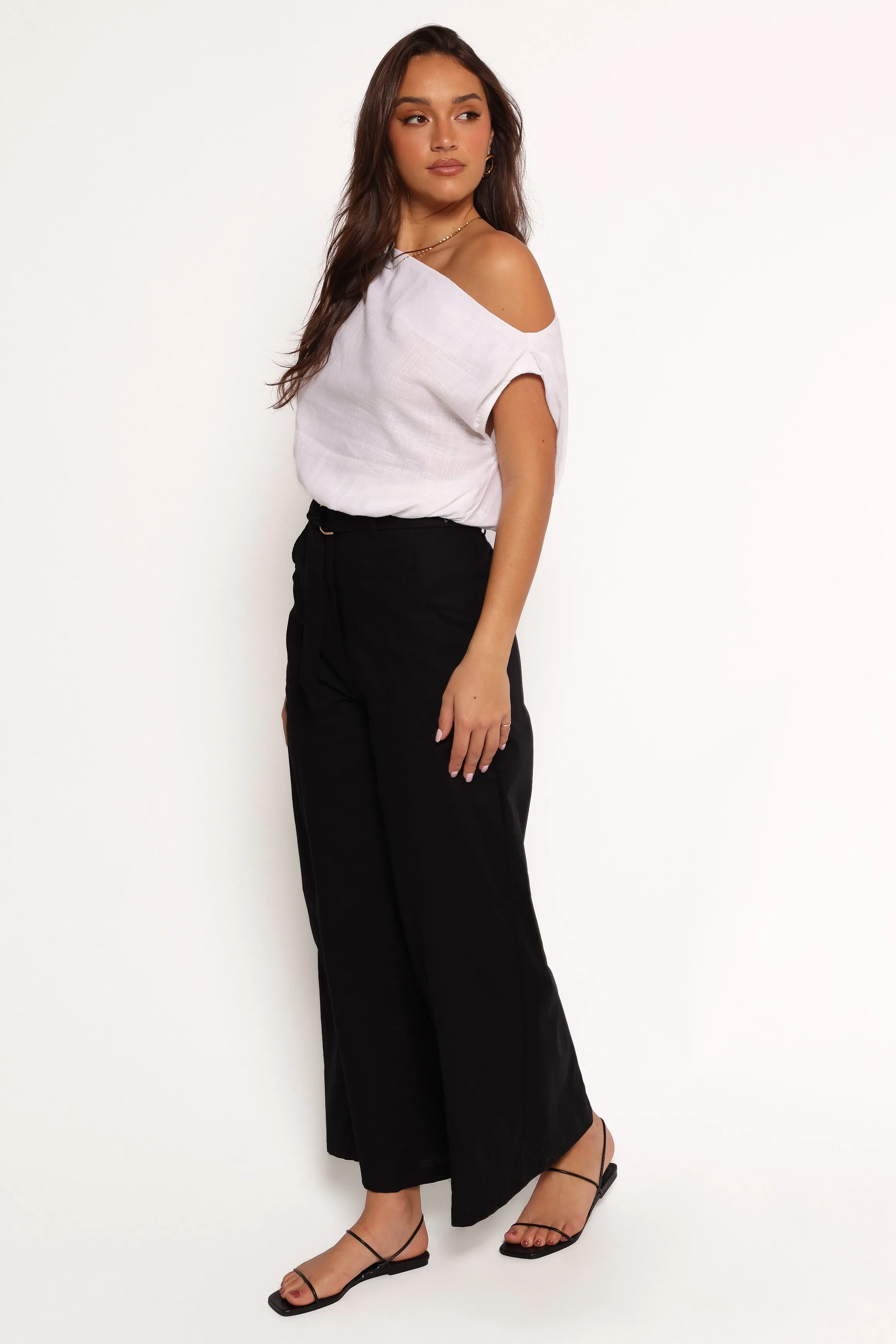 Sadie Wide Leg Pant - Black sold by Petal & Pup product image thumbnail 3