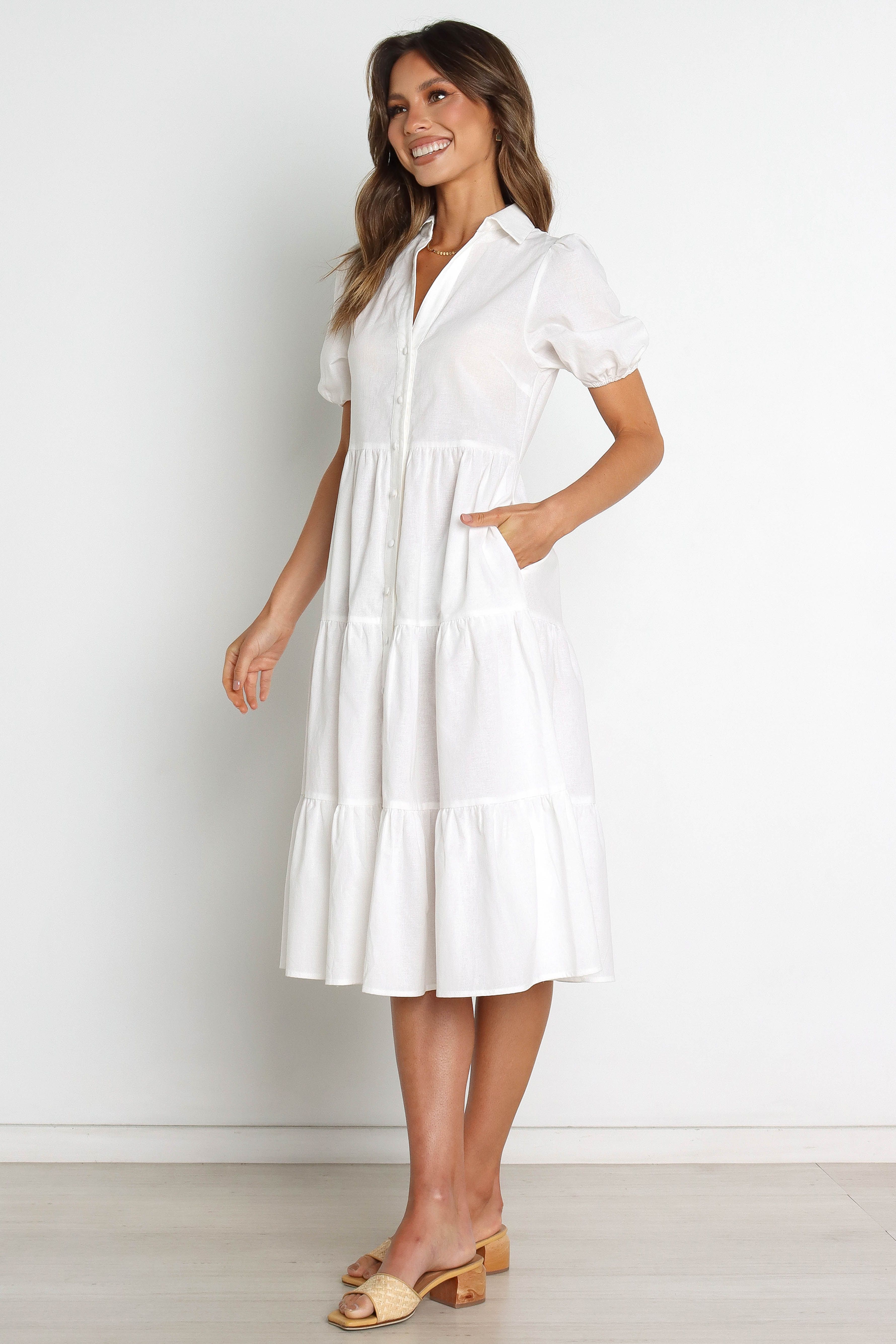 Freda Dress - White sold by Petal & Pup product image thumbnail 4