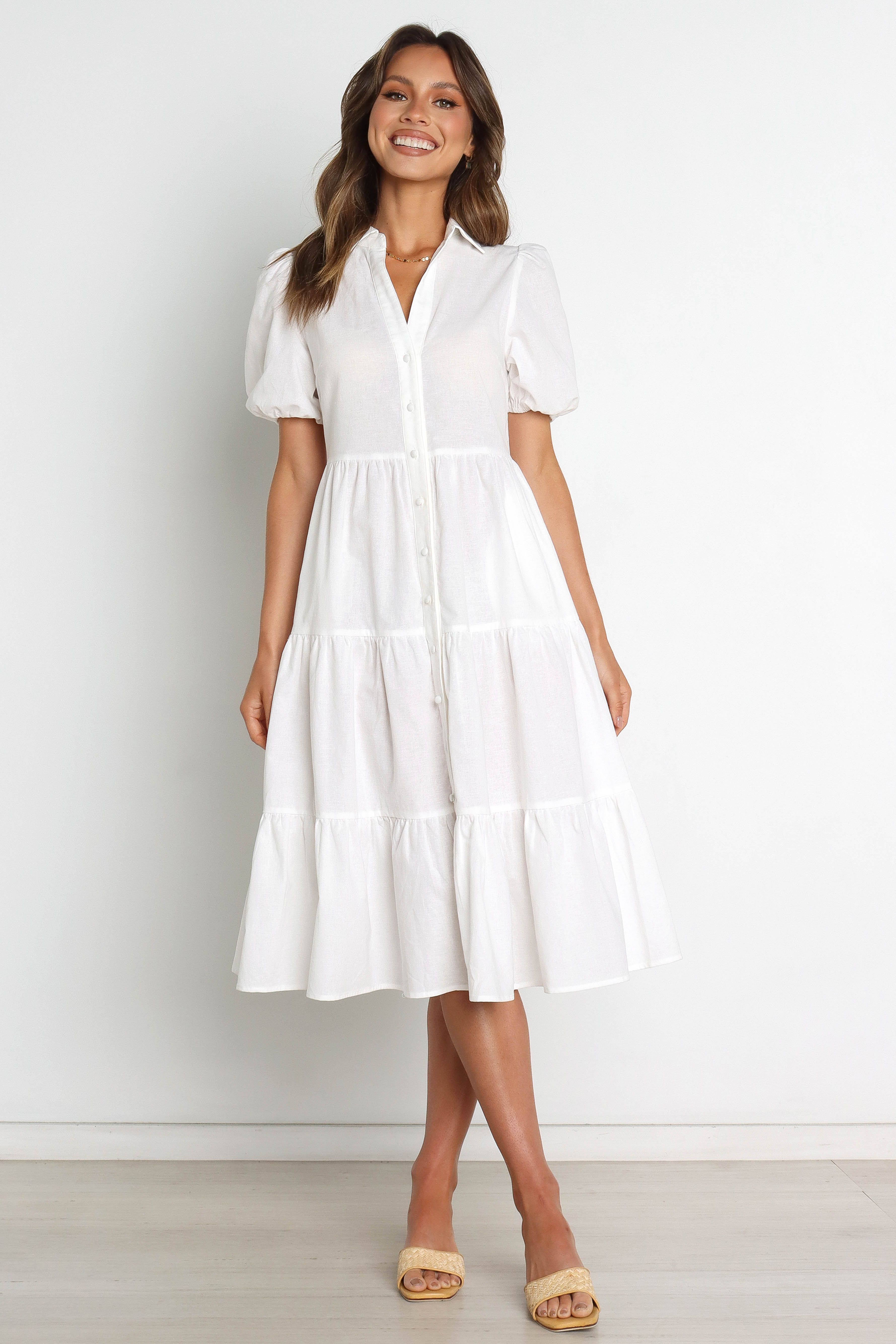 Freda Dress - White sold by Petal & Pup product image thumbnail 3