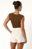 Clara Top - Olive sold by Petal & Pup