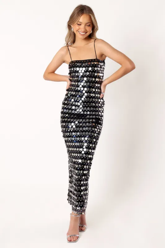 Lacanza Maxi Dress - Black sold by Petal & Pup