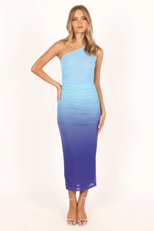 Sony Midi Dress - Ocean made by Petal & Pup