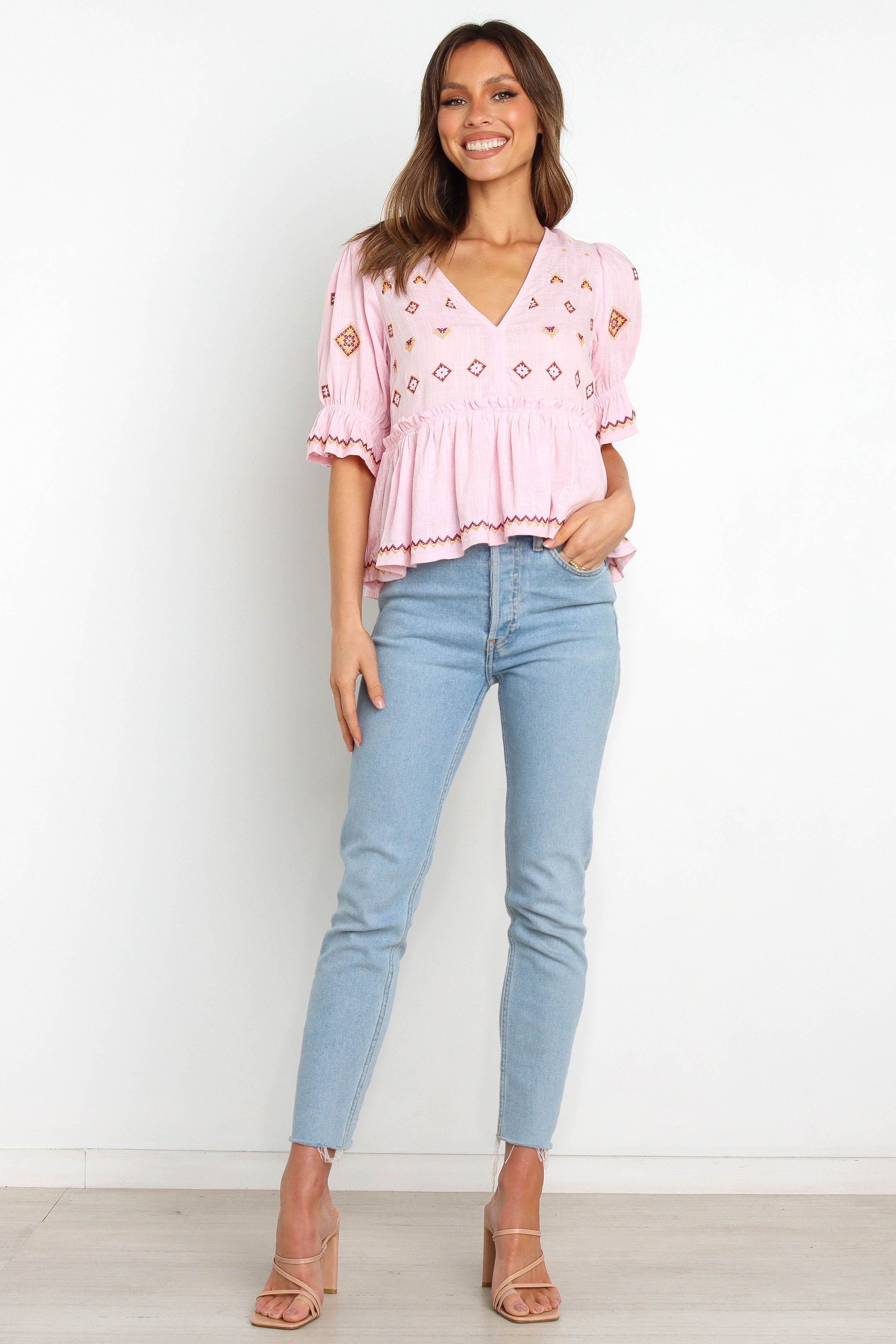 Dawston Top - Pink sold by Petal & Pup product image thumbnail 2