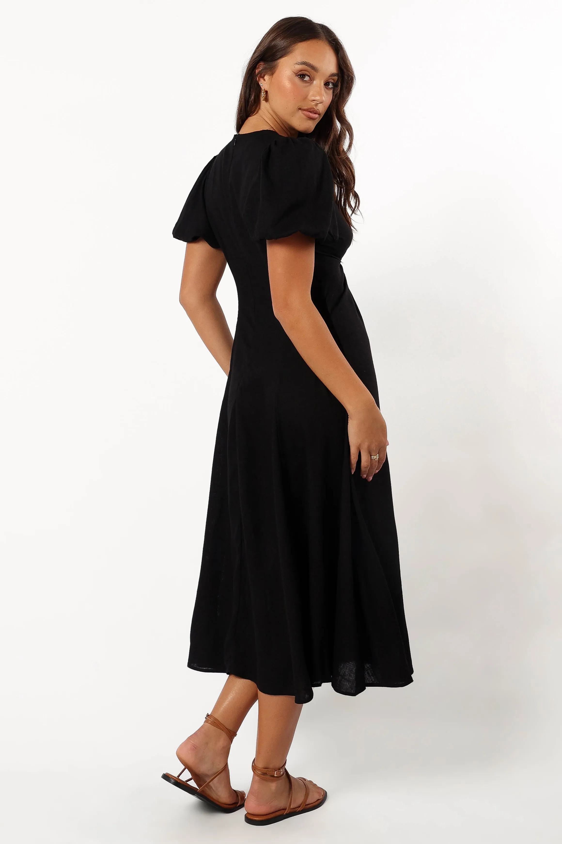 Matilda Maxi Dress - Black sold by Petal & Pup product image thumbnail 5