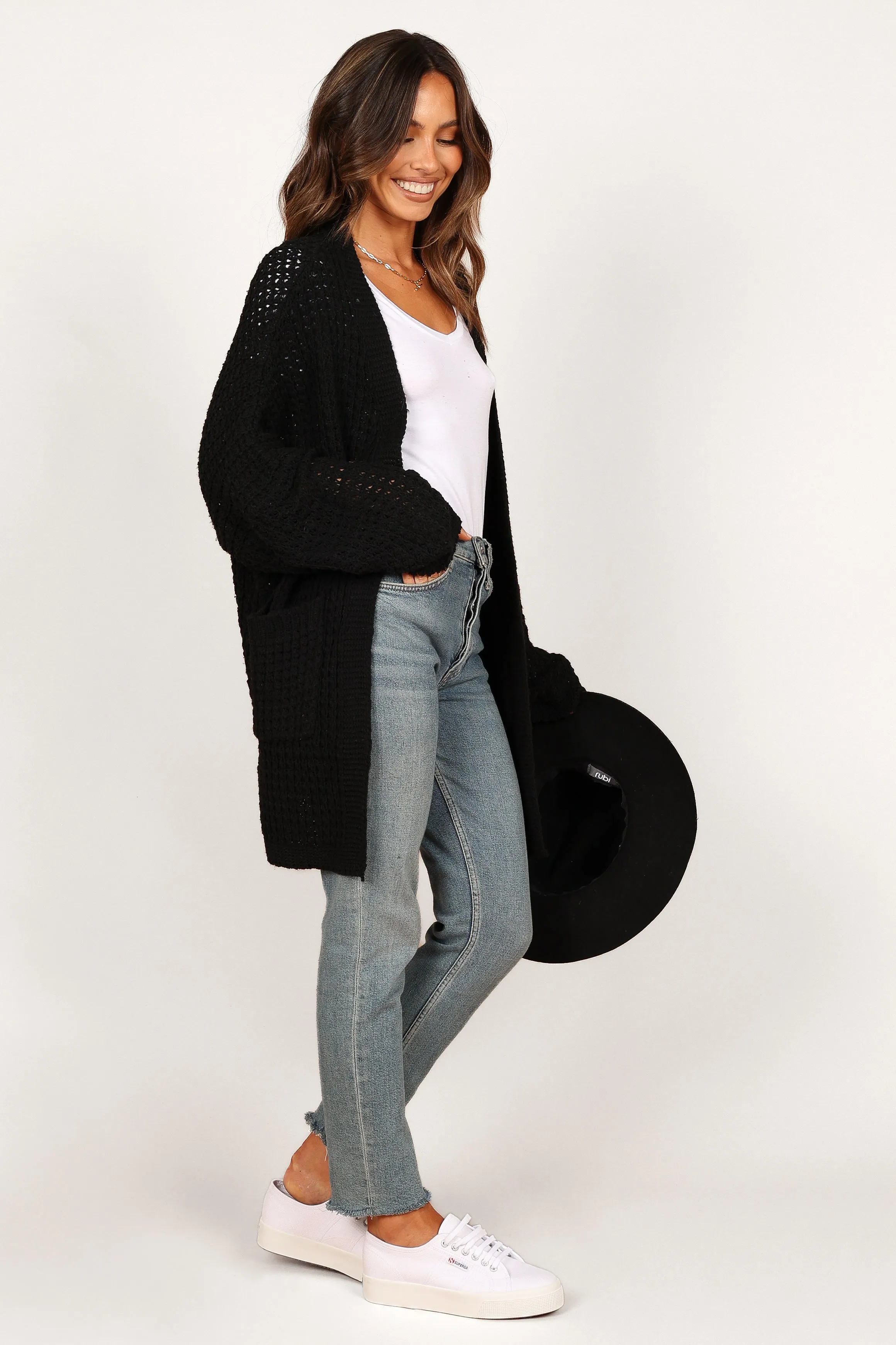 Leyonie Cardigan - Black sold by Petal & Pup product image thumbnail 4
