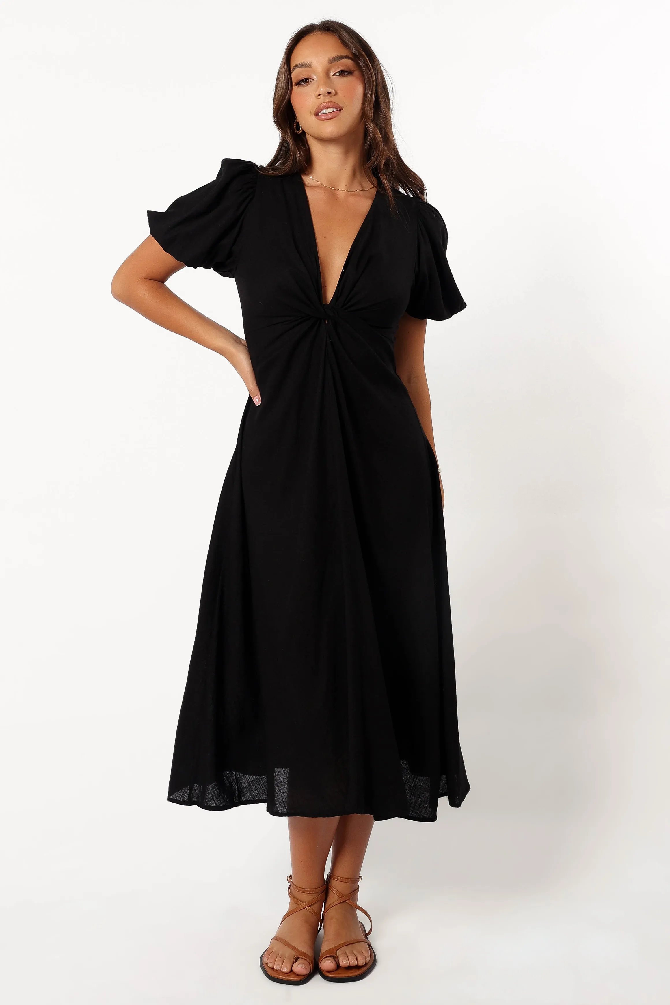 Matilda Maxi Dress - Black sold by Petal & Pup product image thumbnail 2