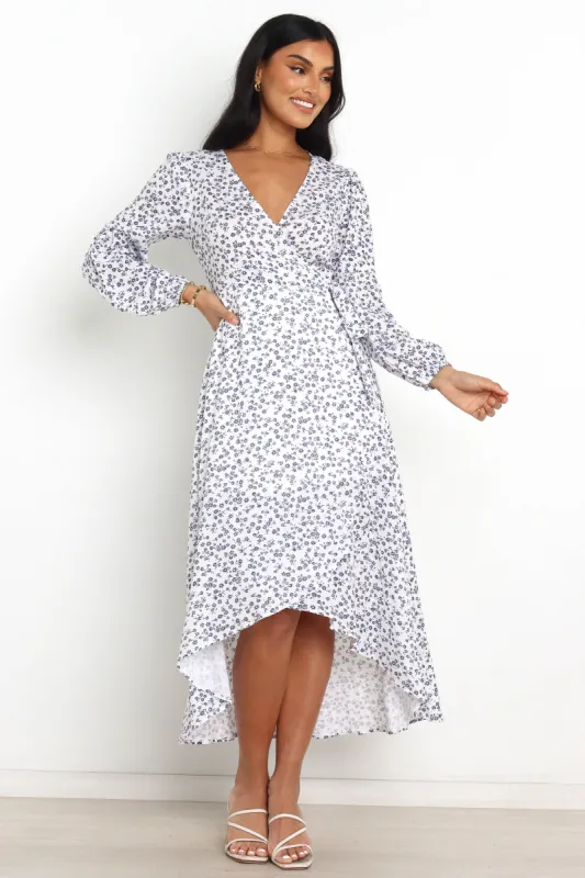 Aylin Dress - Blue sold by Petal & Pup