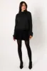 Eleanor Lurex Shine Knit Sweater - Black sold by Petal & Pup