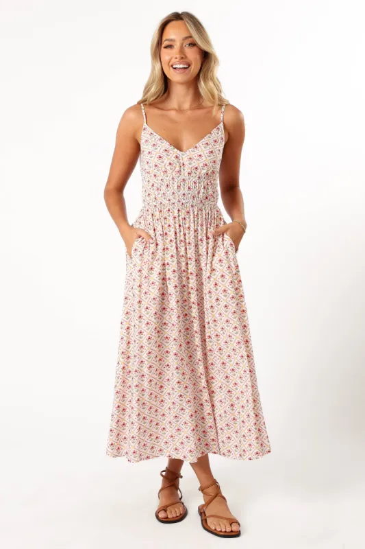Phoeve Midi Dress - Floral sold by Petal & Pup