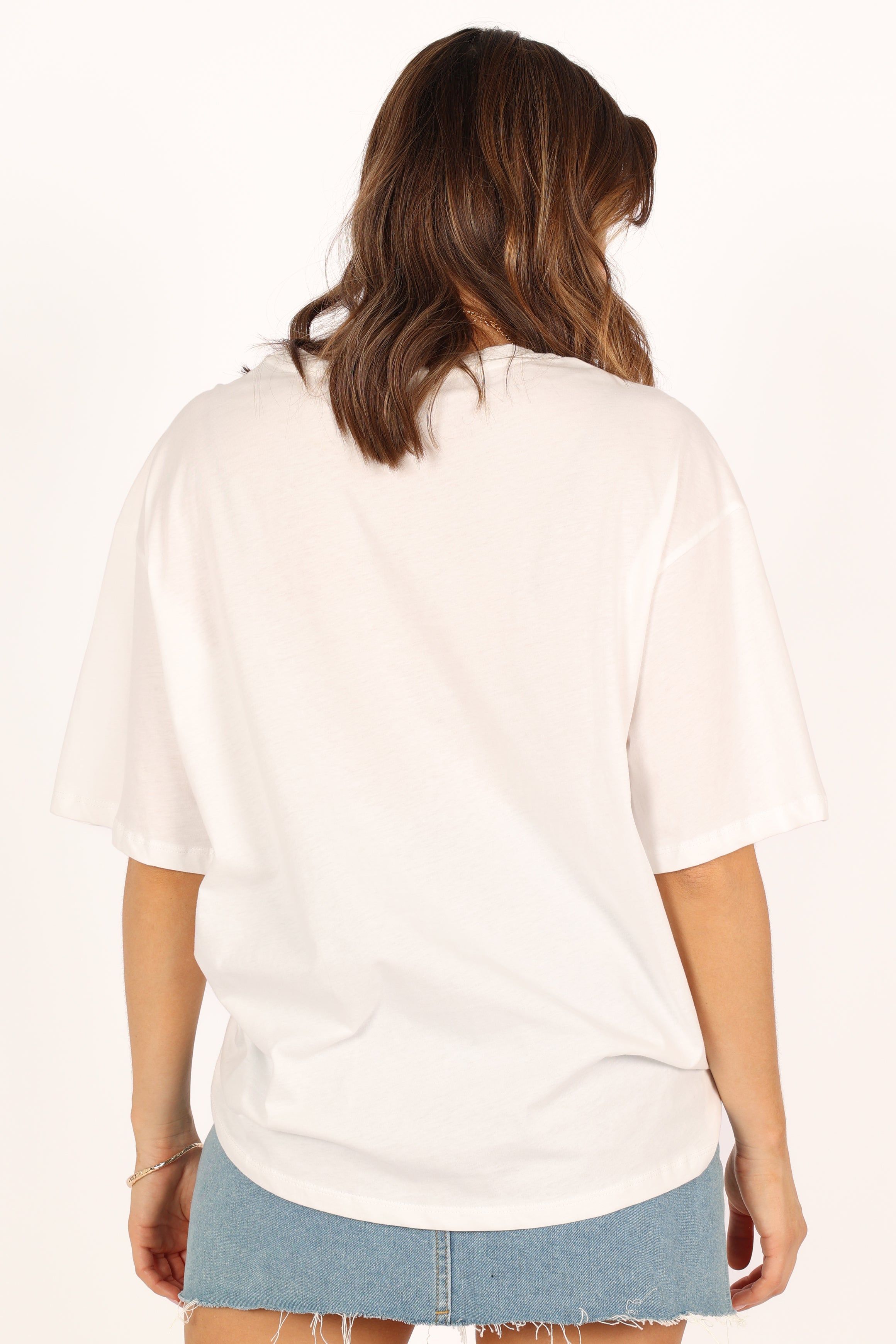 Malibu Tee - White sold by Petal & Pup product image thumbnail 5