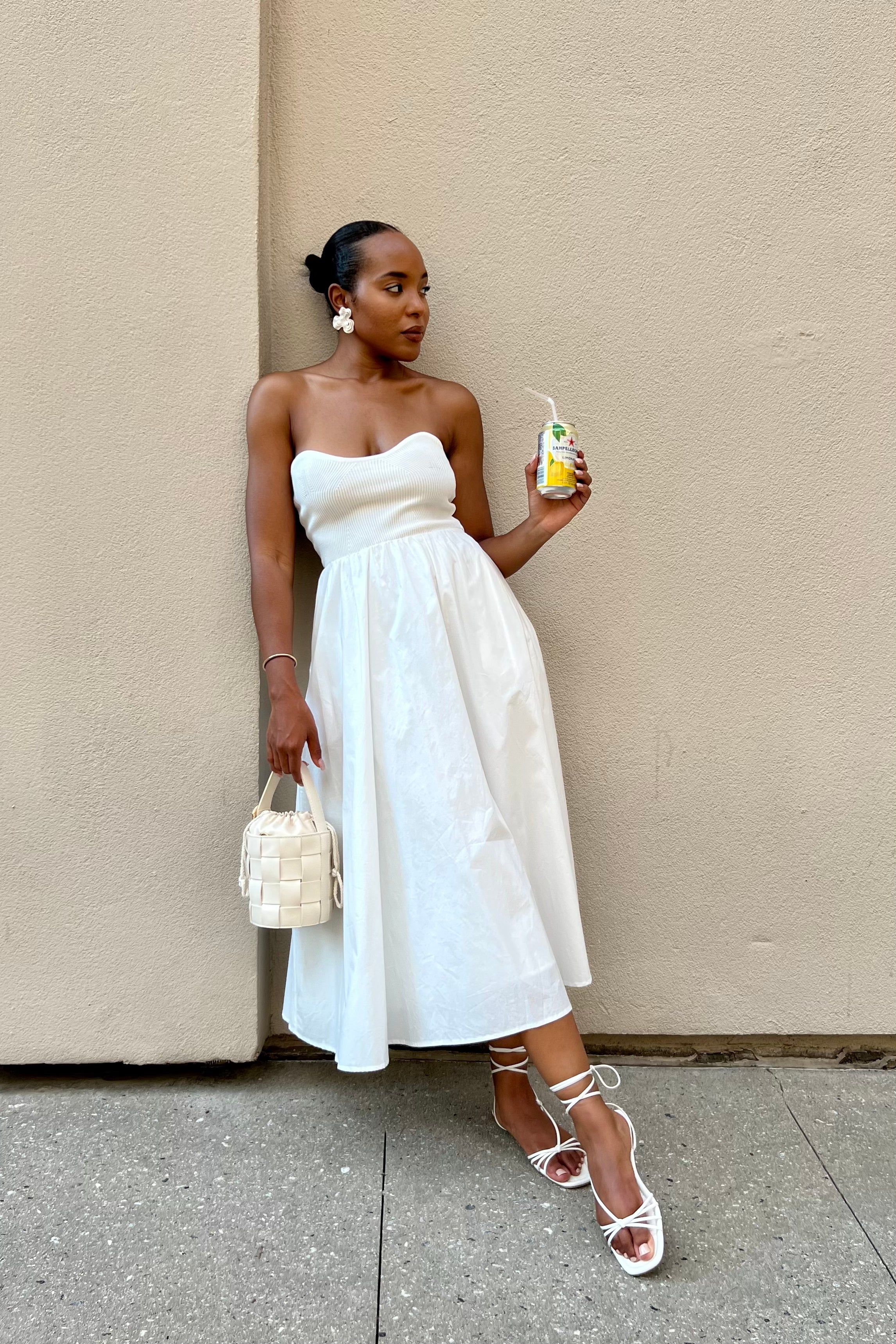 Molly Strapless Dress - Ivory sold by Petal & Pup product image thumbnail 2