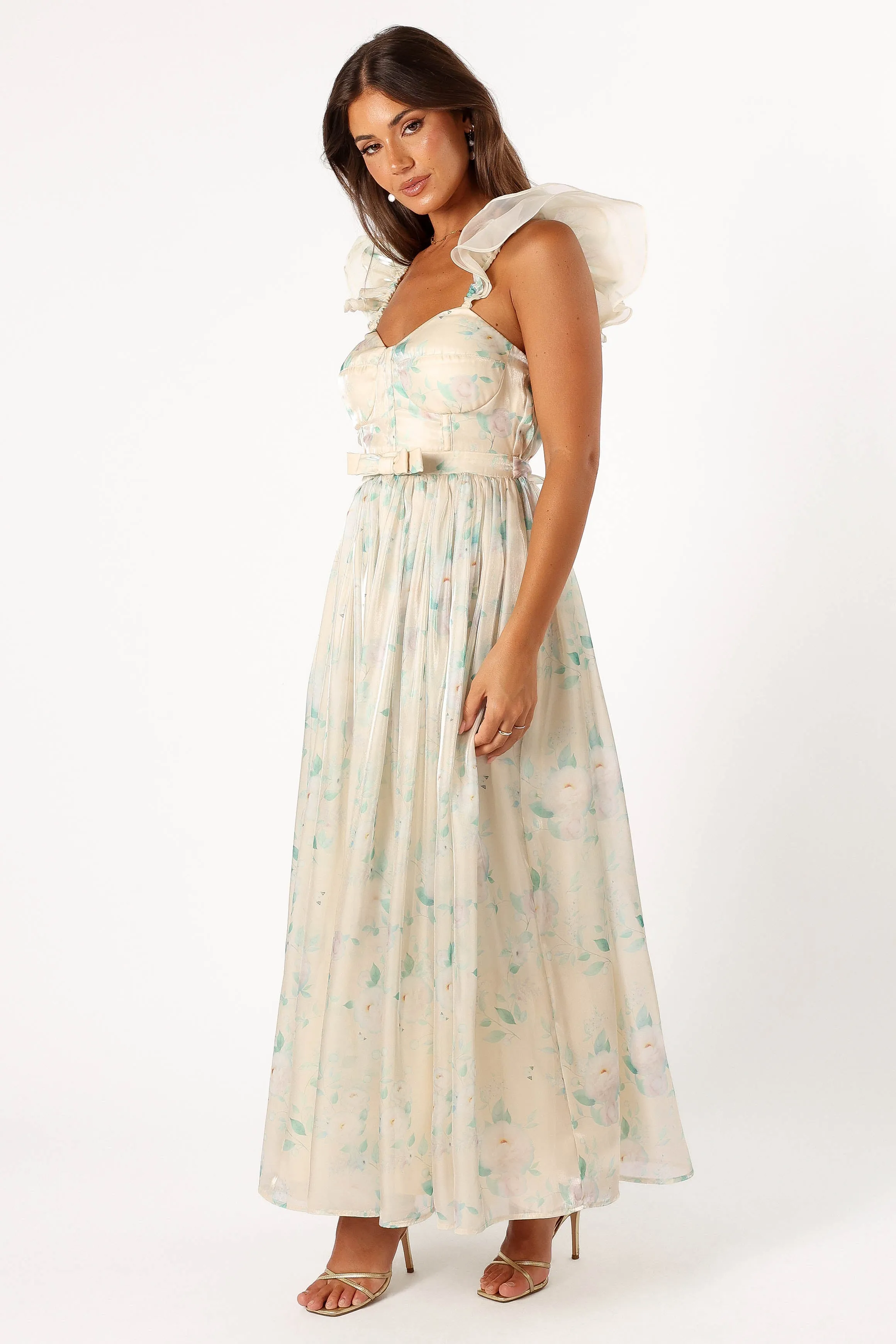 Freesia Maxi Dress - Cream sold by Petal & Pup product image thumbnail 4