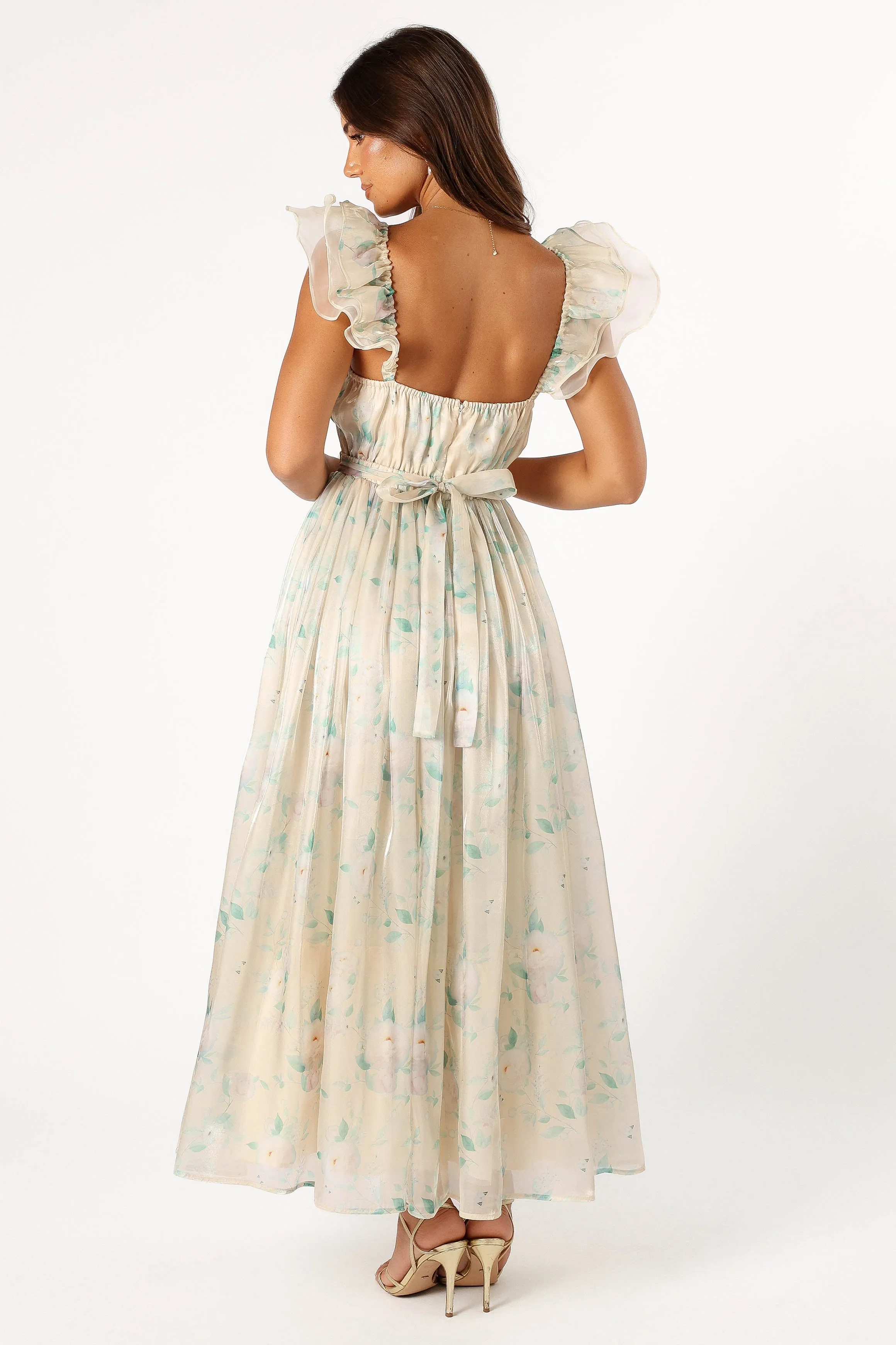 Freesia Maxi Dress - Cream sold by Petal & Pup product image thumbnail 5