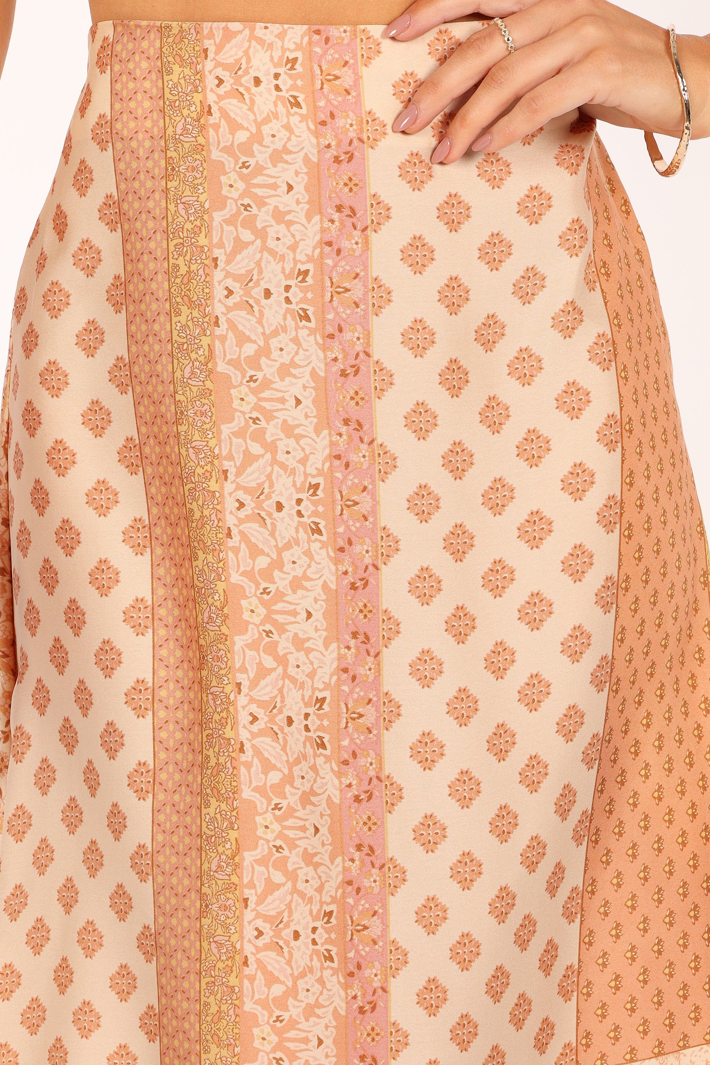 Aleisha Midi Skirt - Golden Papaya sold by Petal & Pup product image thumbnail 6