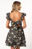 Adrienne Mini Dress - Black sold by Petal & Pup
