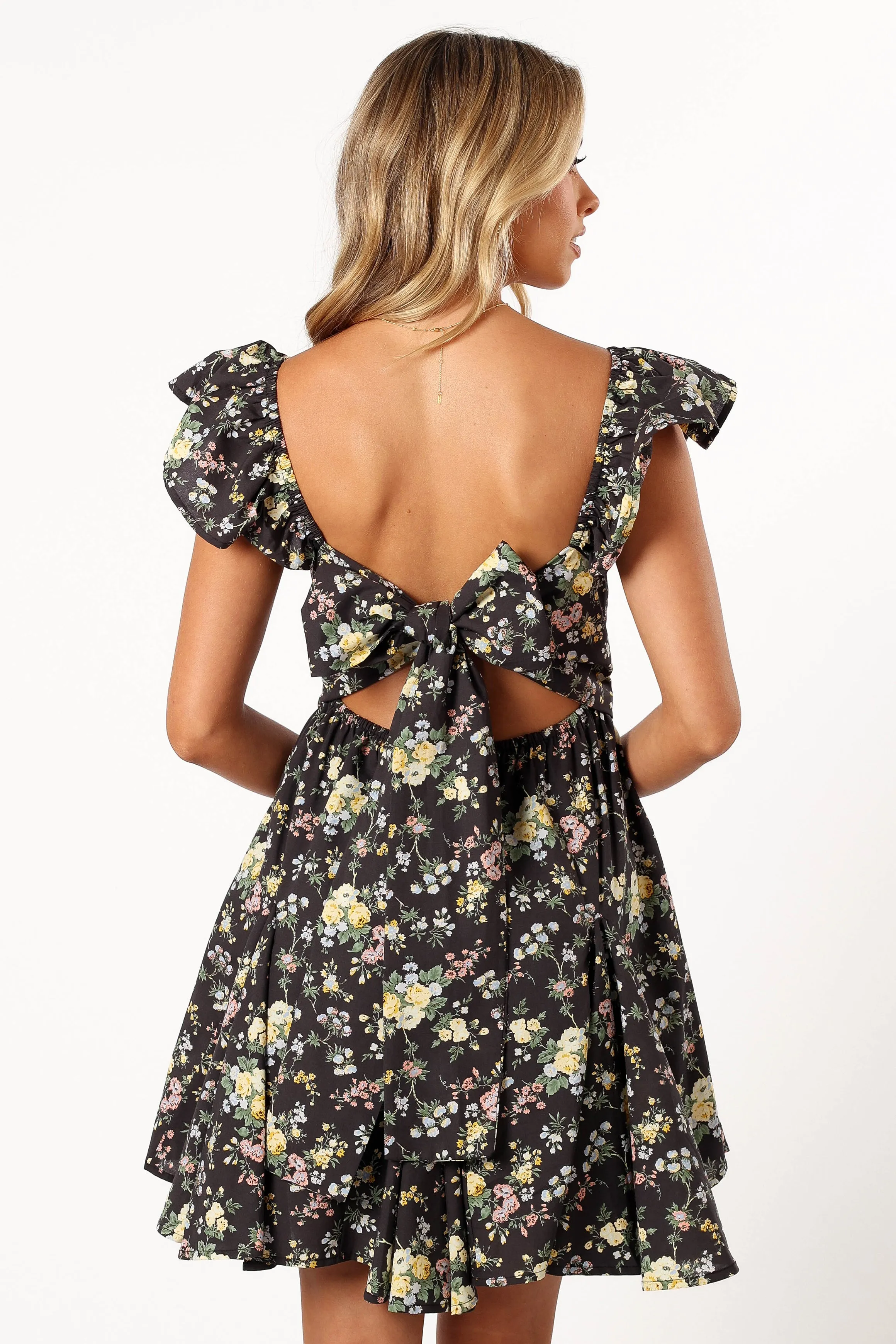 Adrienne Mini Dress - Black sold by Petal & Pup product image thumbnail 3