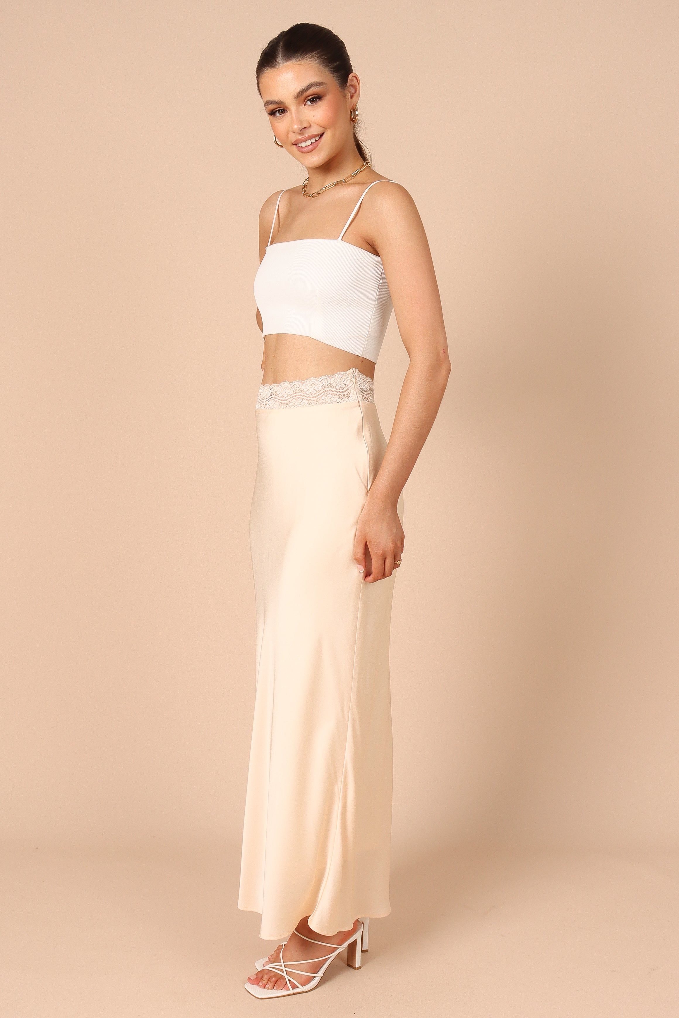 Camilla Skirt - Cream sold by Petal & Pup product image thumbnail 3