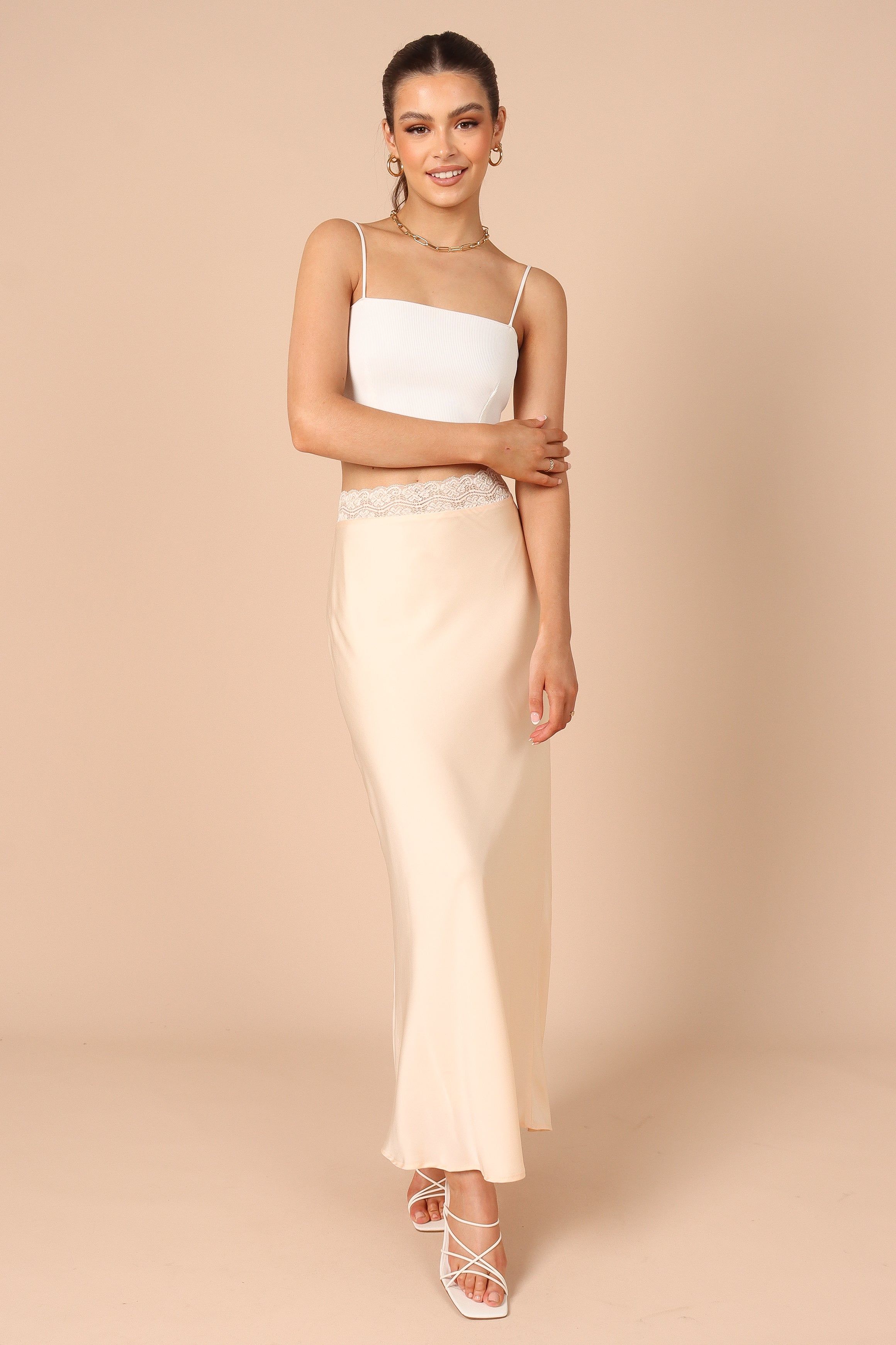 Camilla Skirt - Cream sold by Petal & Pup product image thumbnail 2