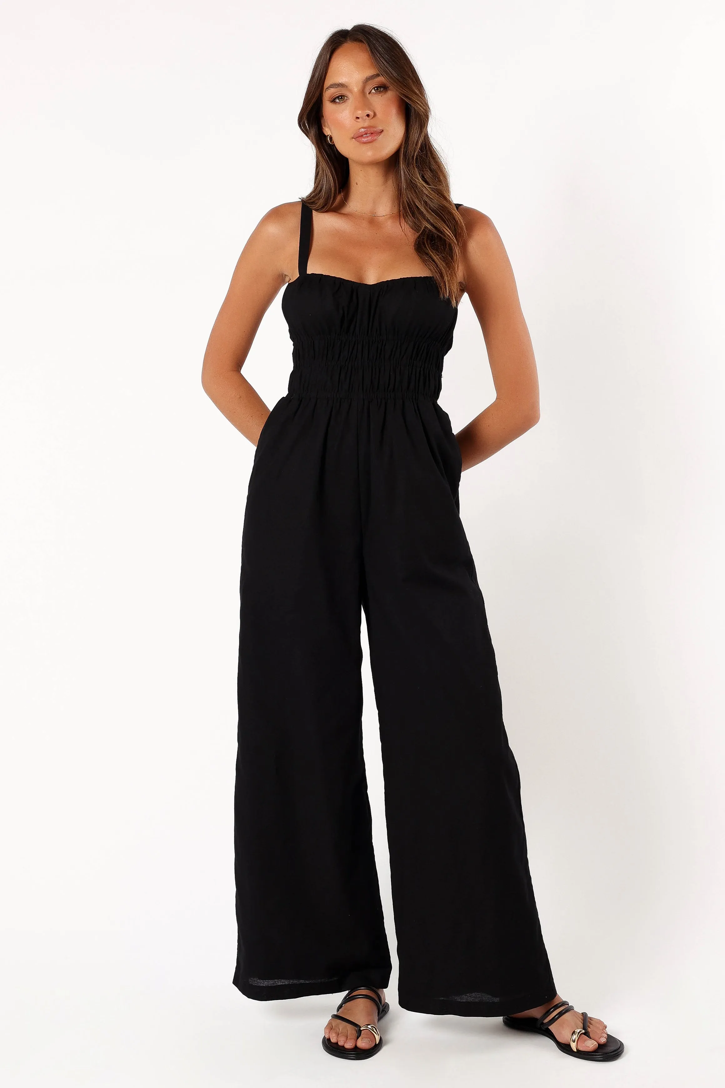 Williams Jumpsuit - Black sold by Petal & Pup product image thumbnail 5