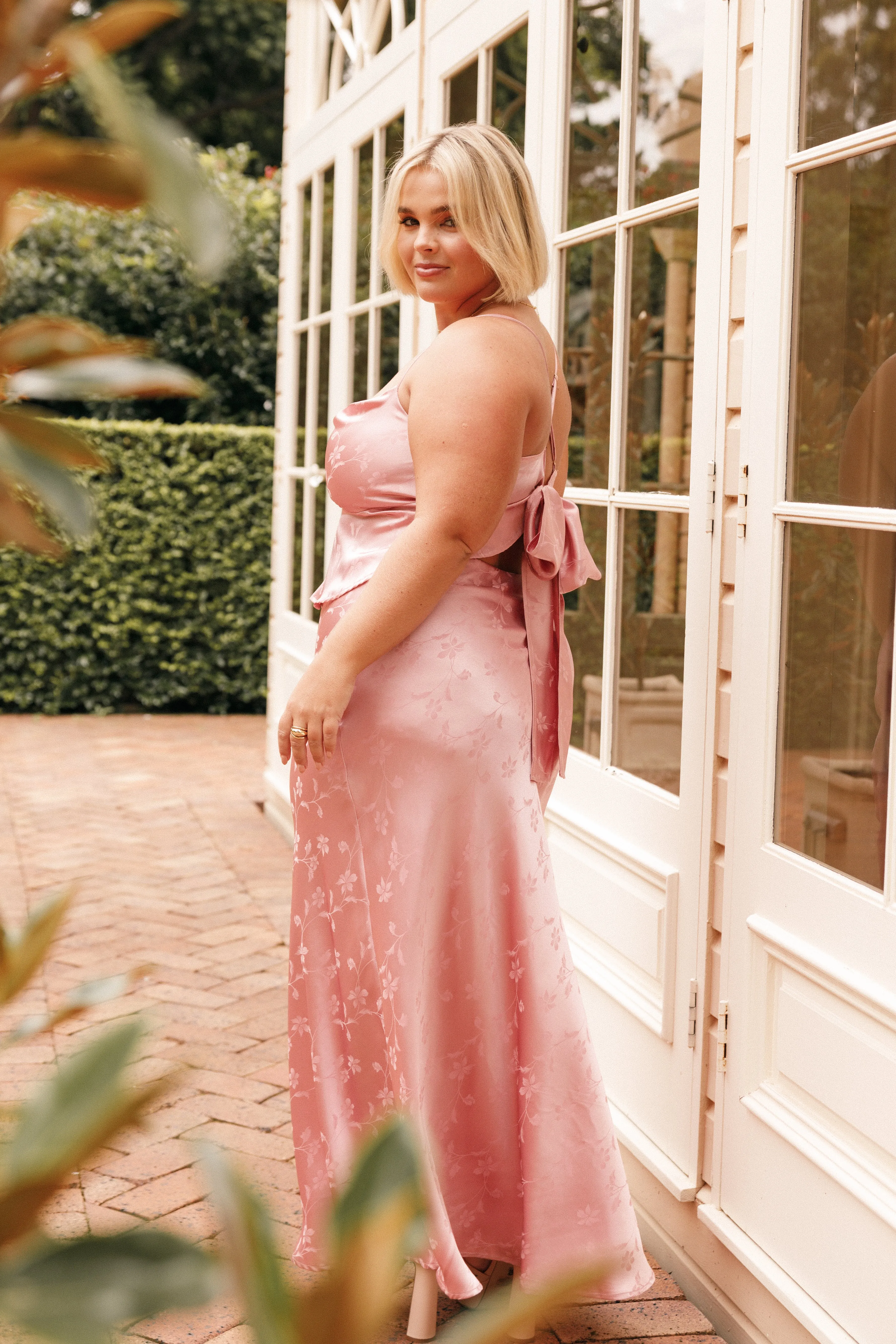 Belle Two Piece Set - Dusty Rose sold by Petal & Pup product image thumbnail 2