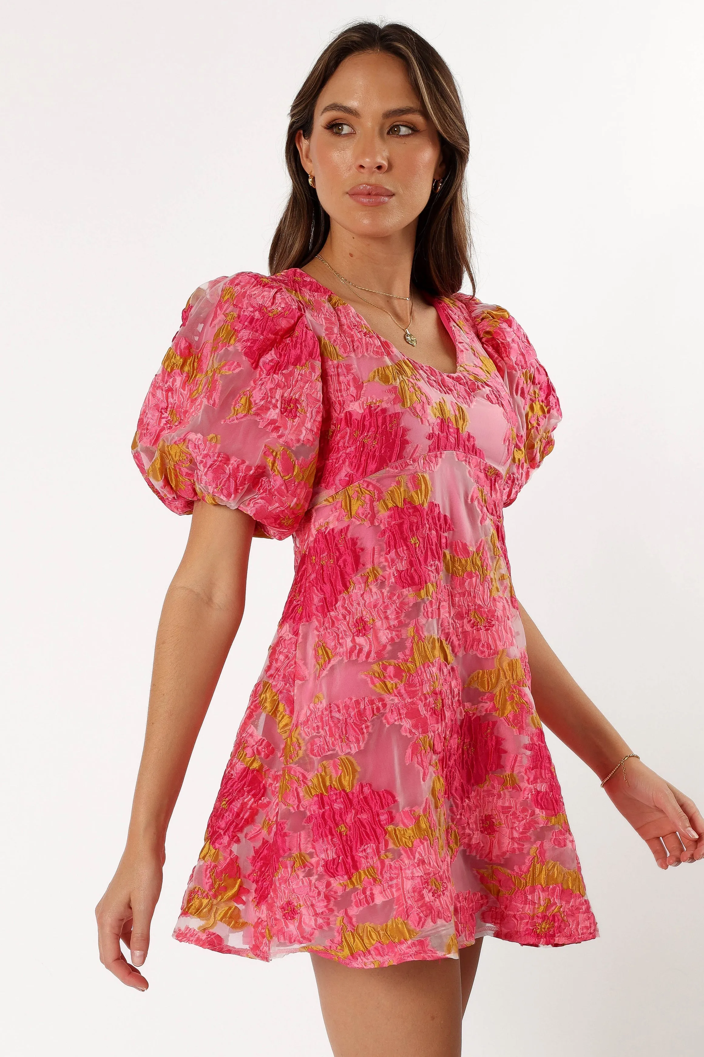 Jordin Floral Mini Dress - Pink sold by Petal & Pup product image thumbnail 2