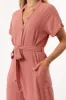 Archie Jumpsuit - Pink sold by Petal & Pup