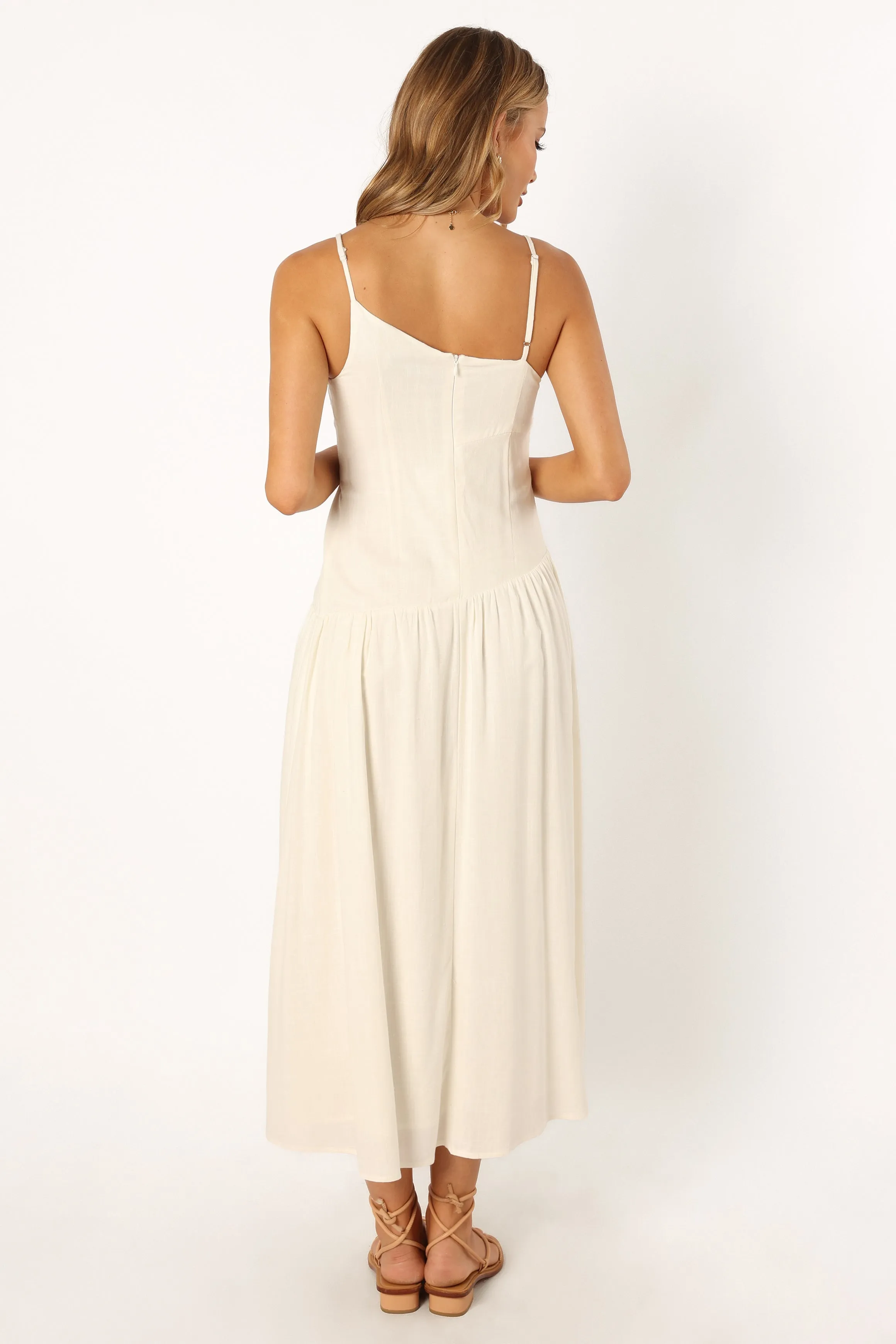 Shiloh Midi Dress - White sold by Petal & Pup product image thumbnail 5