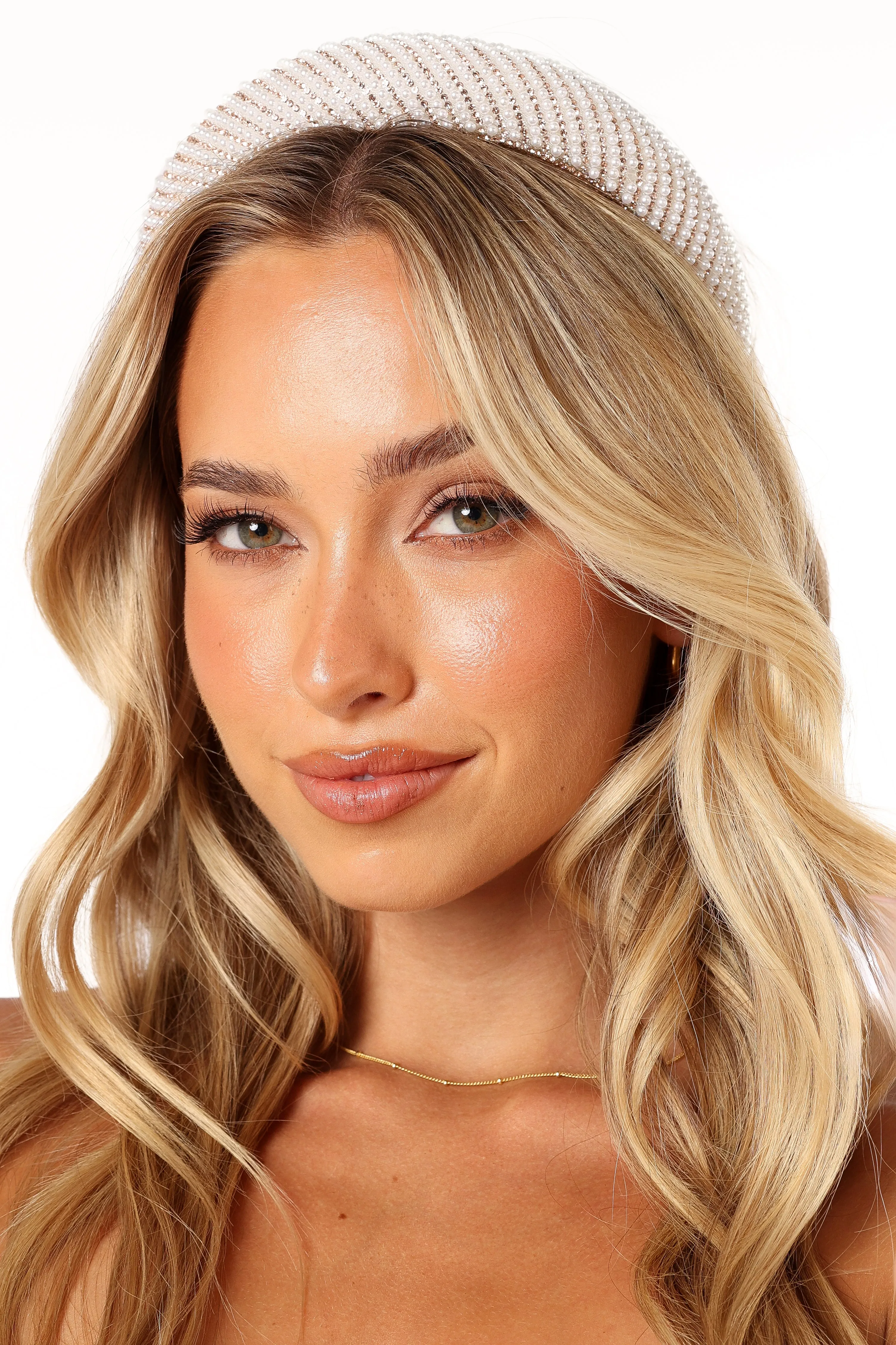 Carey Headband - Pearl sold by Petal & Pup