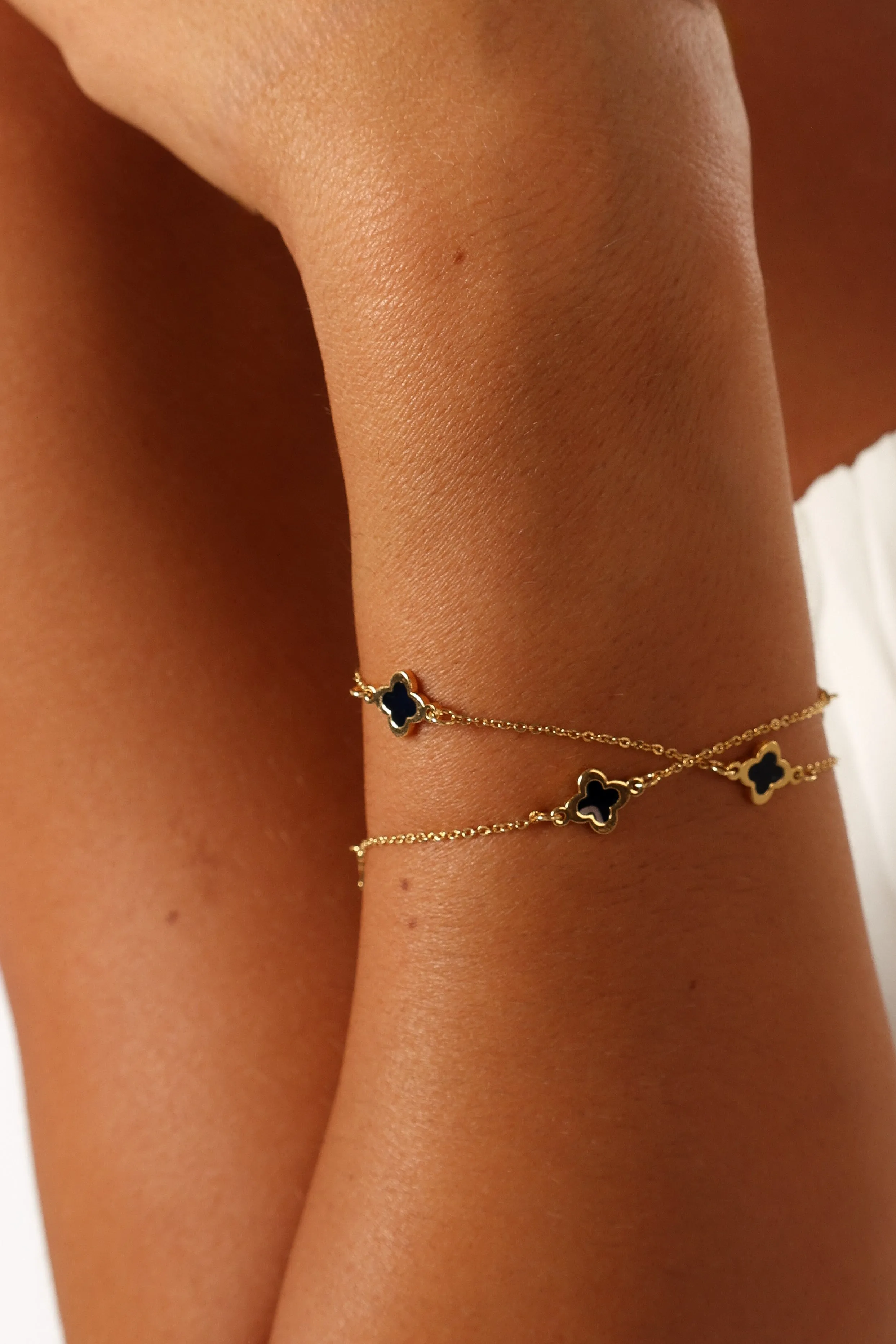 Leah Necklace - Gold sold by Petal & Pup product image thumbnail 3