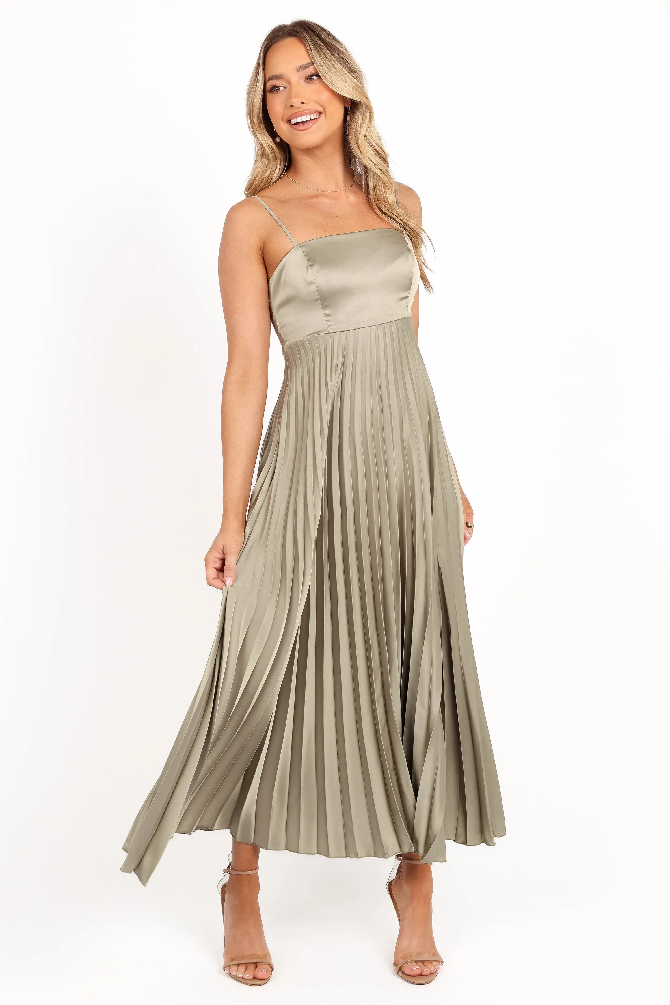 Keegan Maxi Dress - Olive sold by Petal & Pup product image thumbnail 3