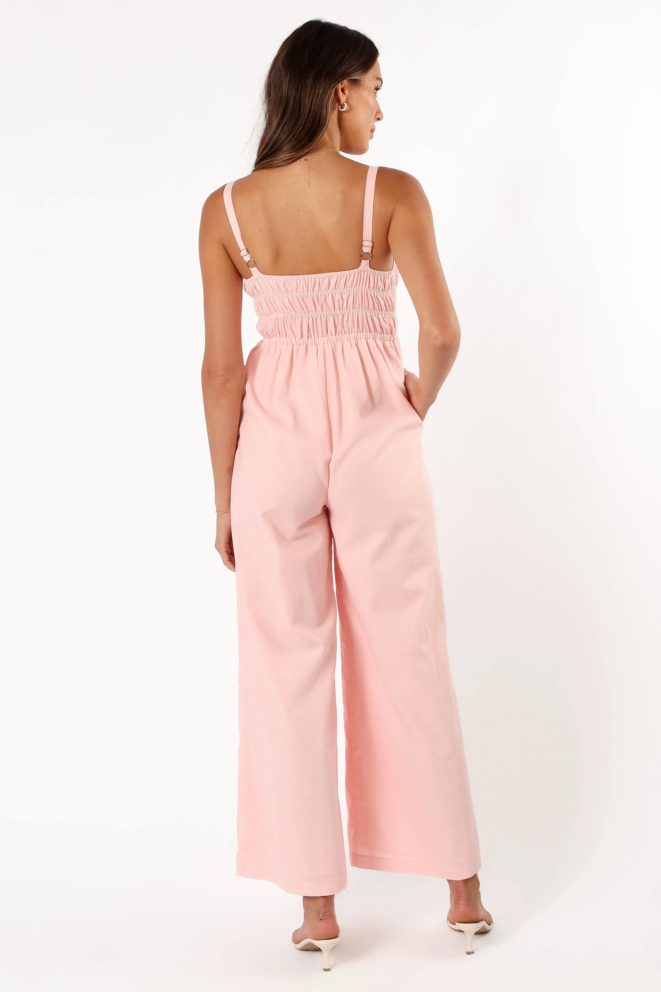 Williams Jumpsuit - Pale Pink sold by Petal & Pup product image thumbnail 5