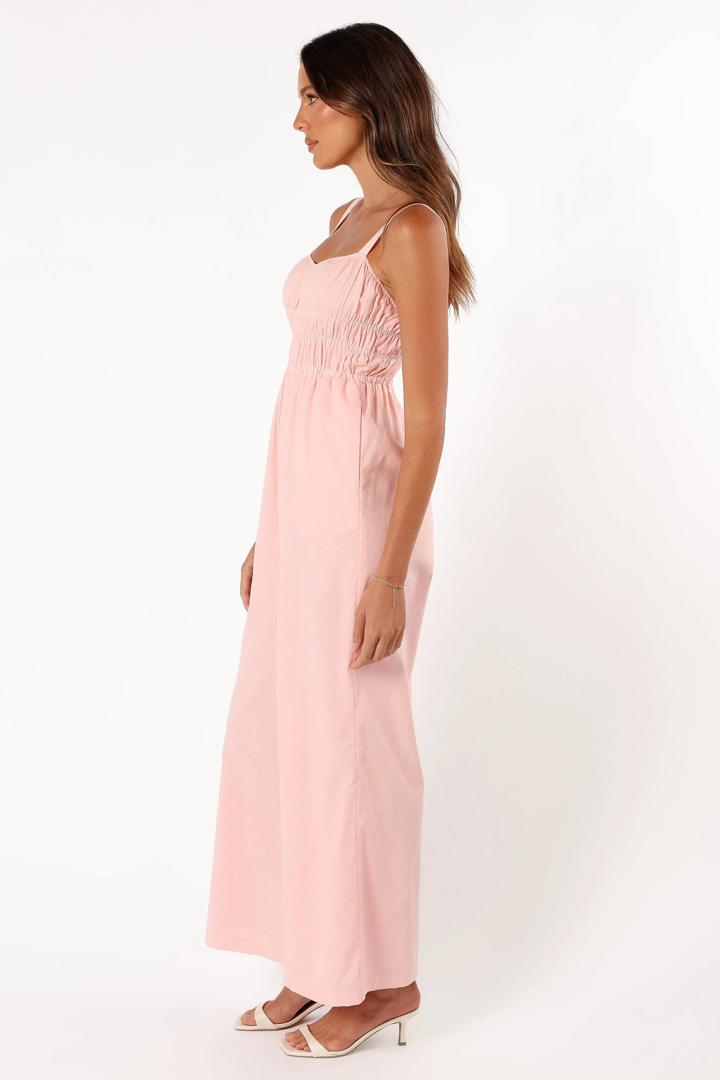 Williams Jumpsuit - Pale Pink sold by Petal & Pup product image thumbnail 4
