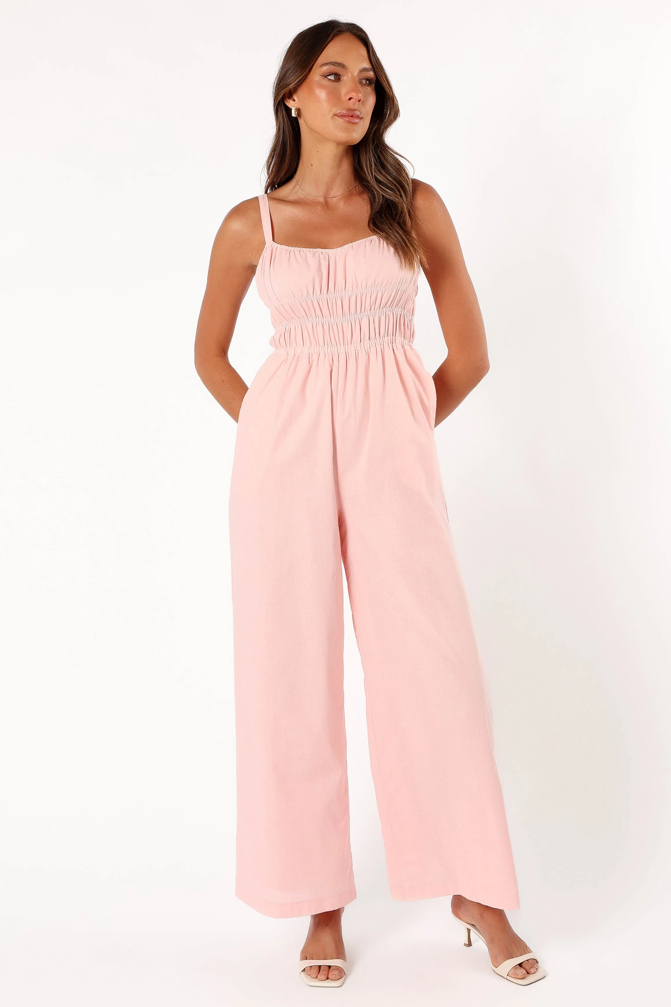 Williams Jumpsuit - Pale Pink sold by Petal & Pup product image thumbnail 3