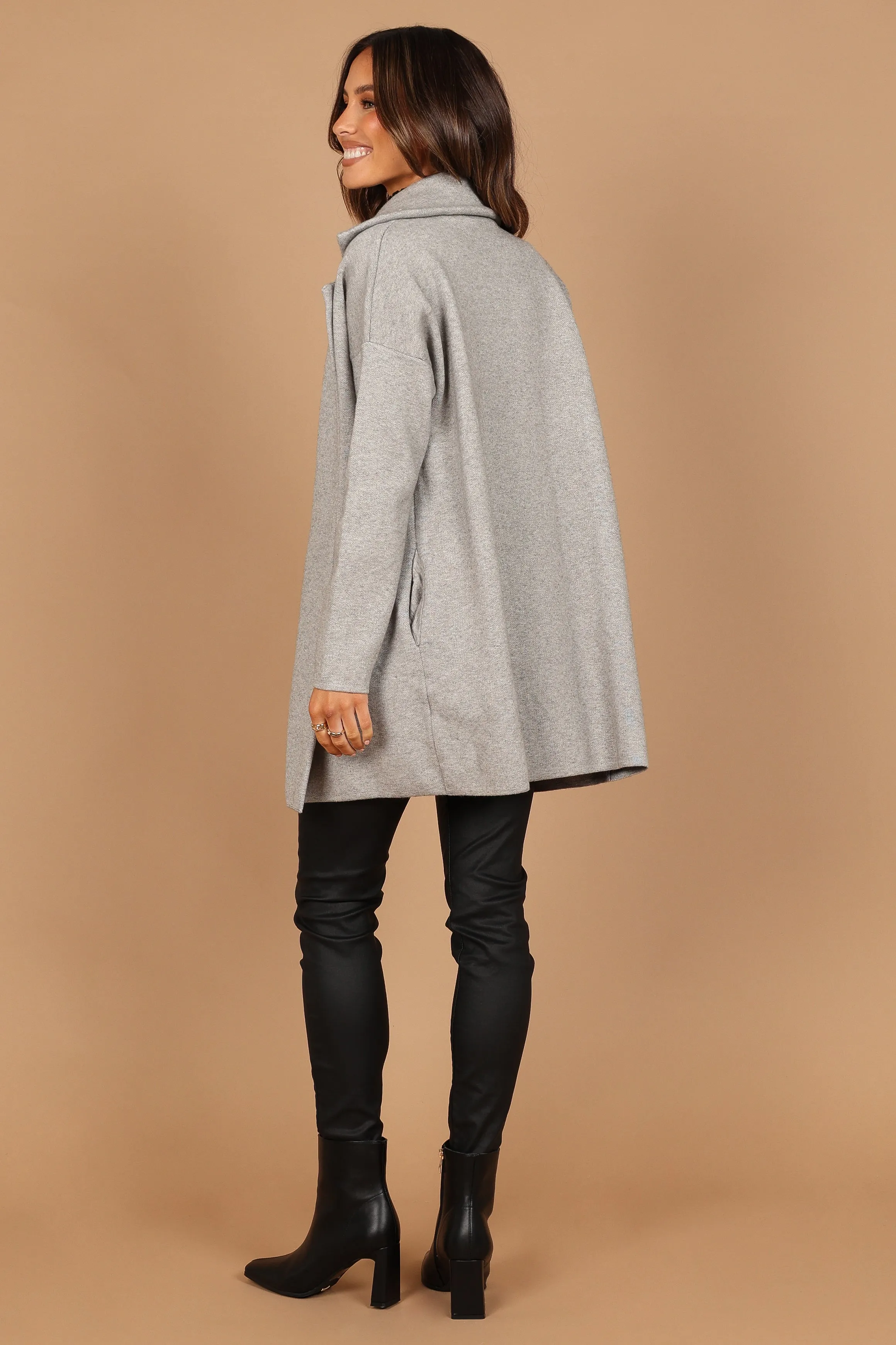 Lenore Coatigan - Grey sold by Petal & Pup product image thumbnail 4