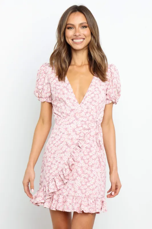 Alycia Dress - Pink sold by Petal & Pup