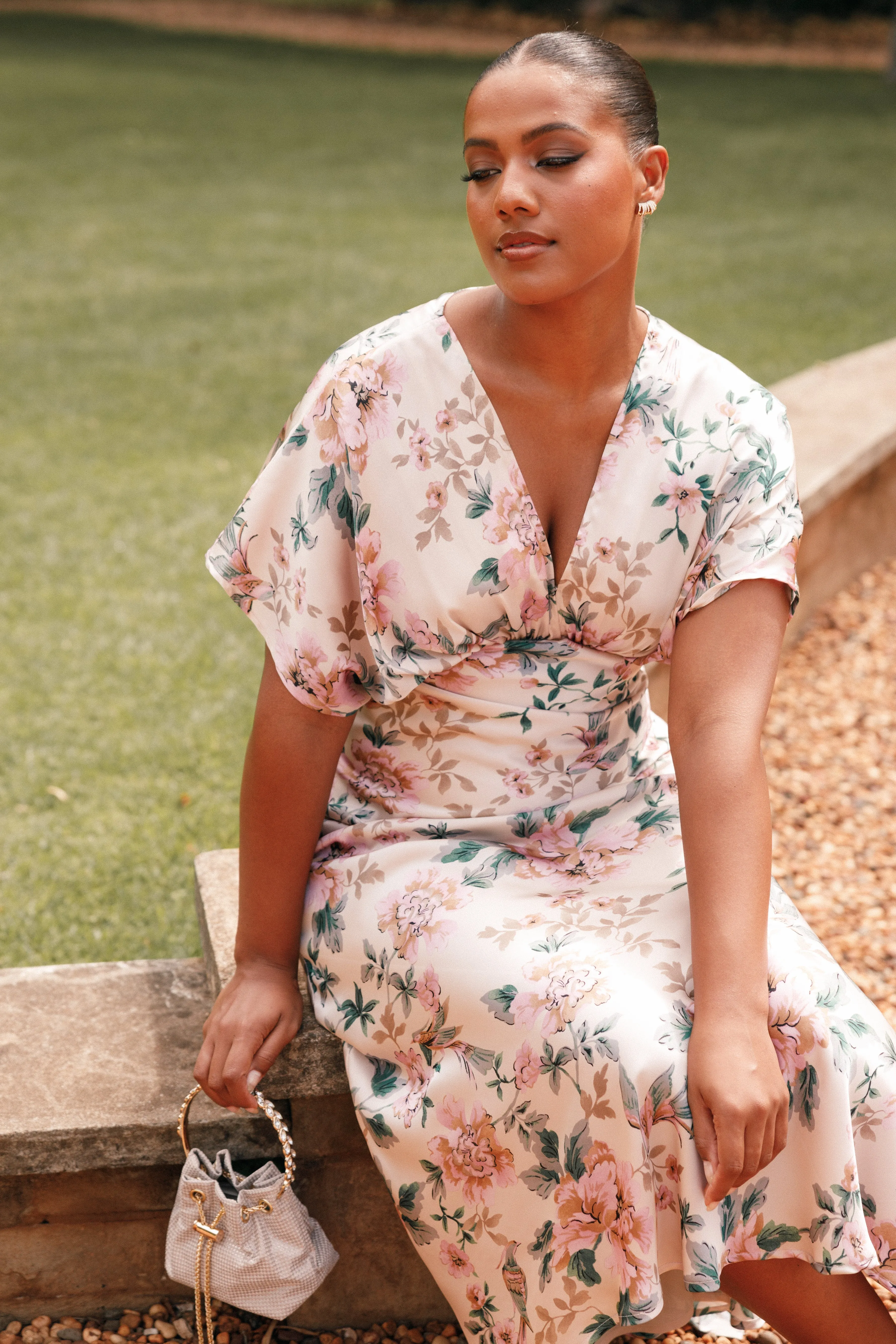 Ricki Maxi Dress - Pink Floral sold by Petal & Pup product image thumbnail 4