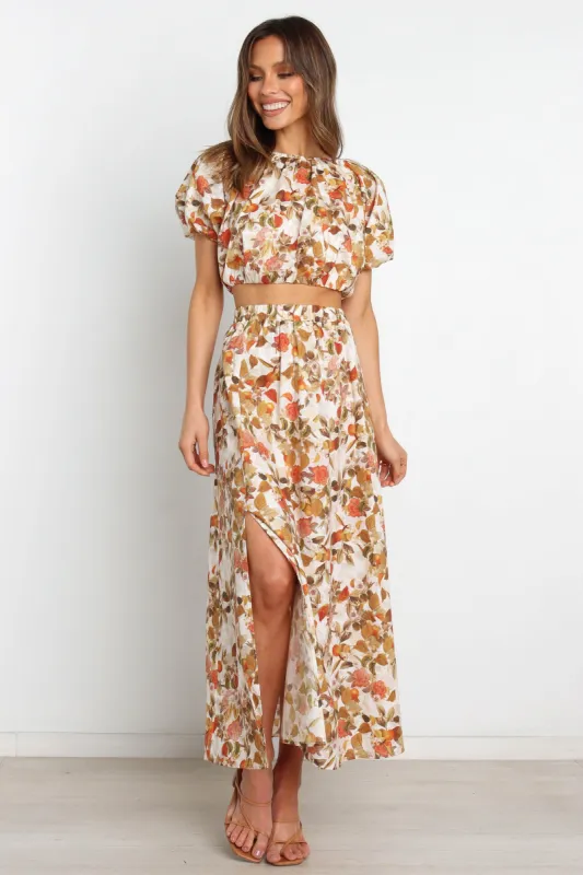 Namarah Skirt - Cream sold by Petal & Pup