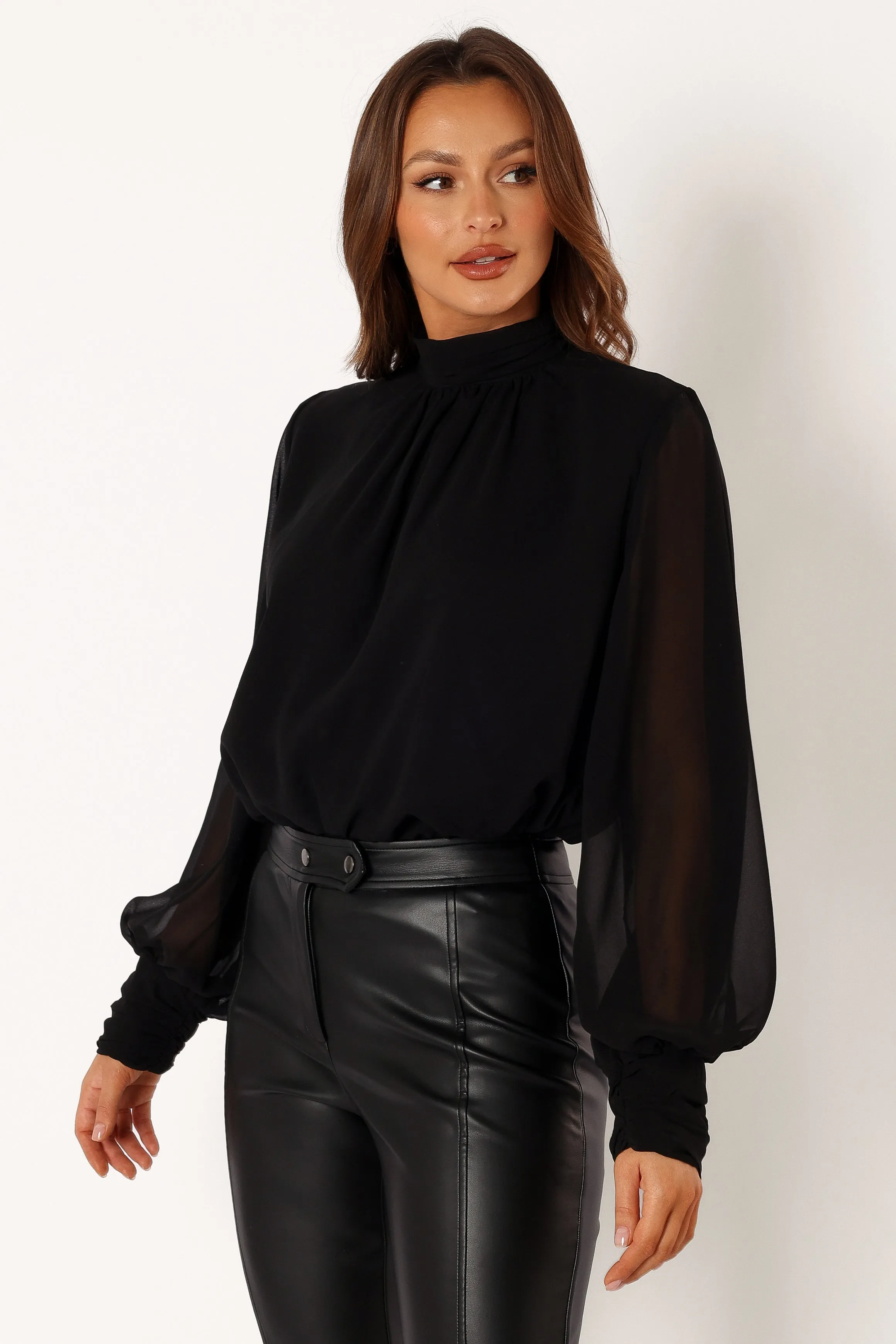 Steff Blouse - Black sold by Petal & Pup product image thumbnail 5