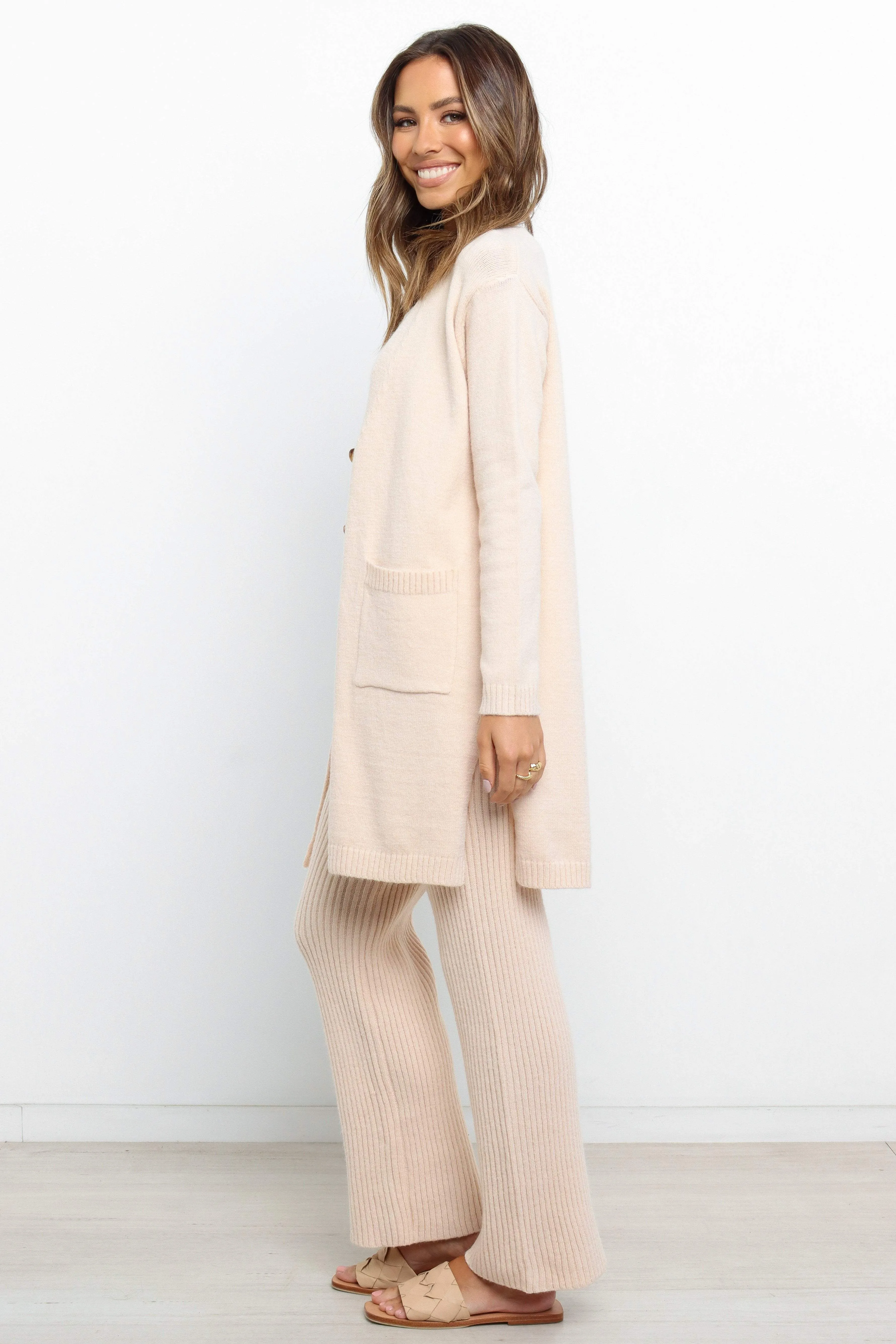 Mickey Cardigan - Light Beige sold by Petal & Pup product image thumbnail 4