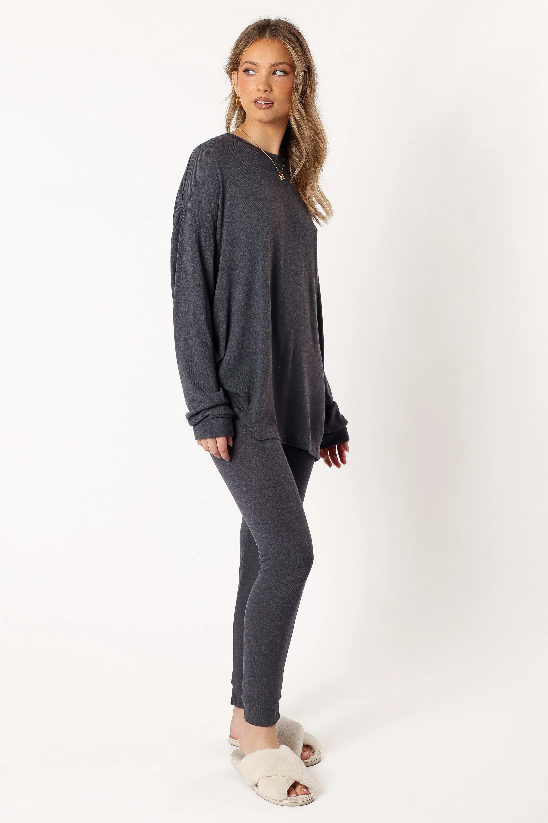 Margo Two Piece Set - Charcoal sold by Petal & Pup product image thumbnail 5