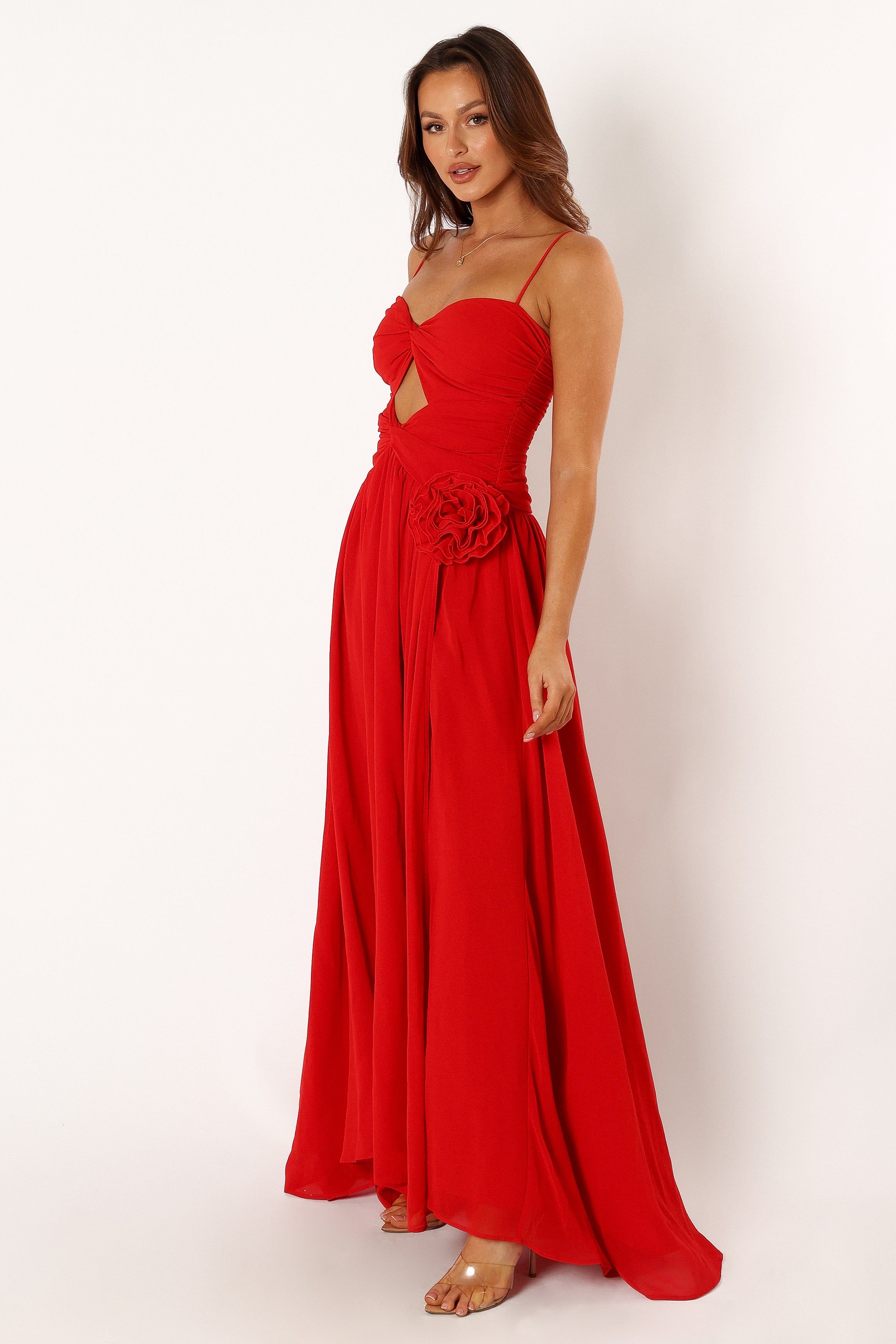 Danika Maxi Dress - Red sold by Petal & Pup product image thumbnail 4