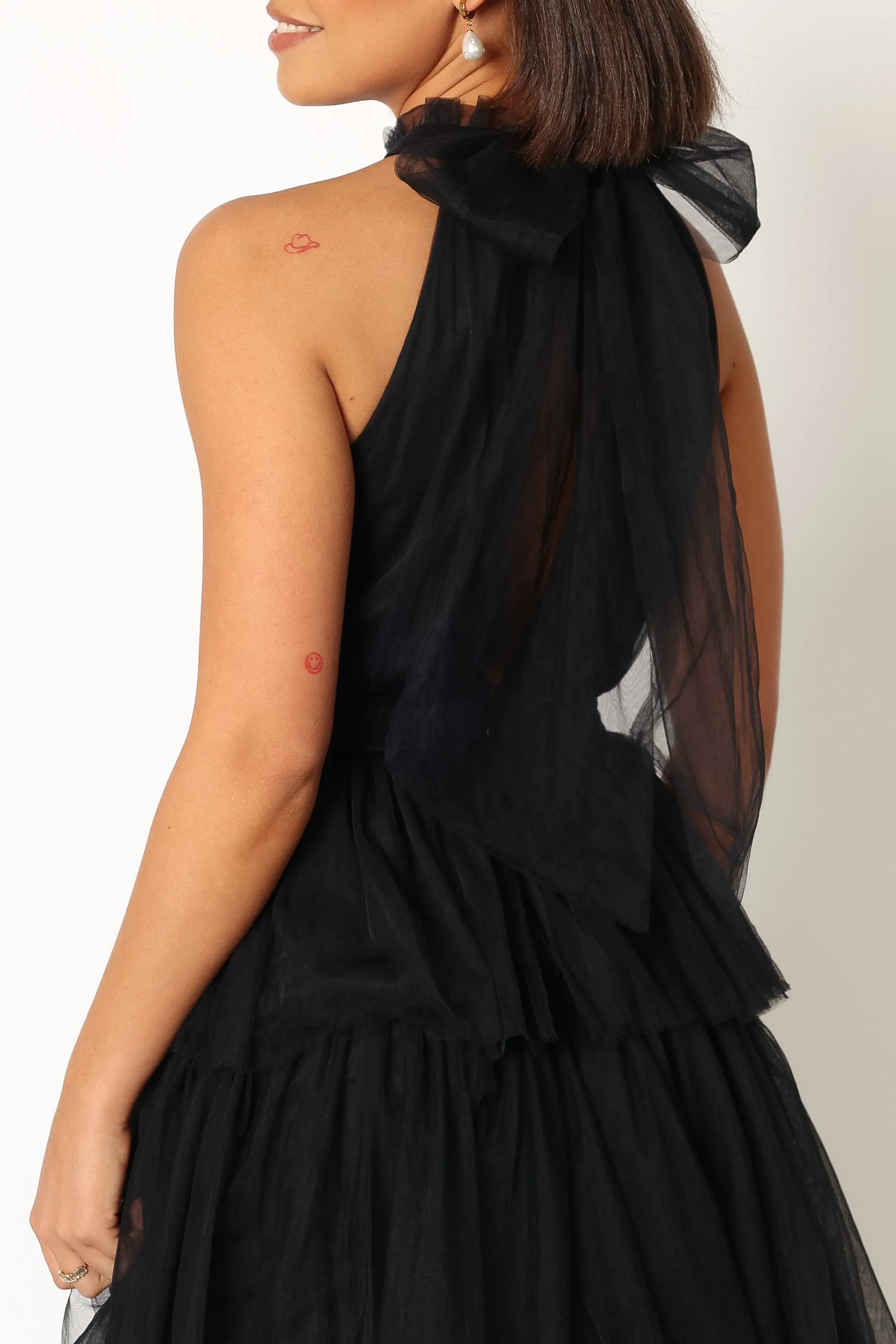 Frances Halterneck Maxi Dress - Black sold by Petal & Pup product image thumbnail 2