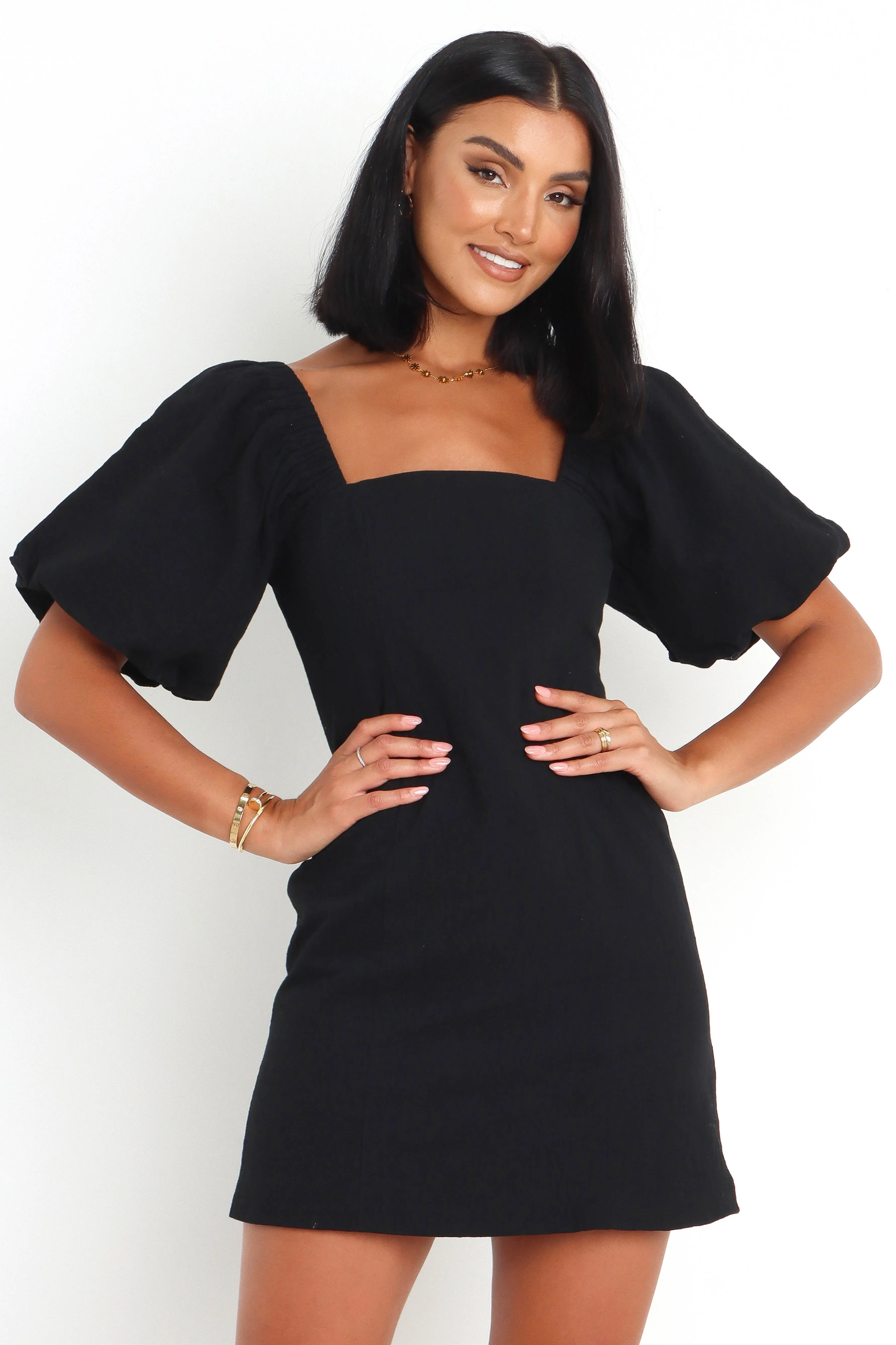 Tuscany Dress - Black sold by Petal & Pup product image thumbnail 3