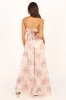 Giselle Strapless Jumpsuit - Off White sold by Petal & Pup