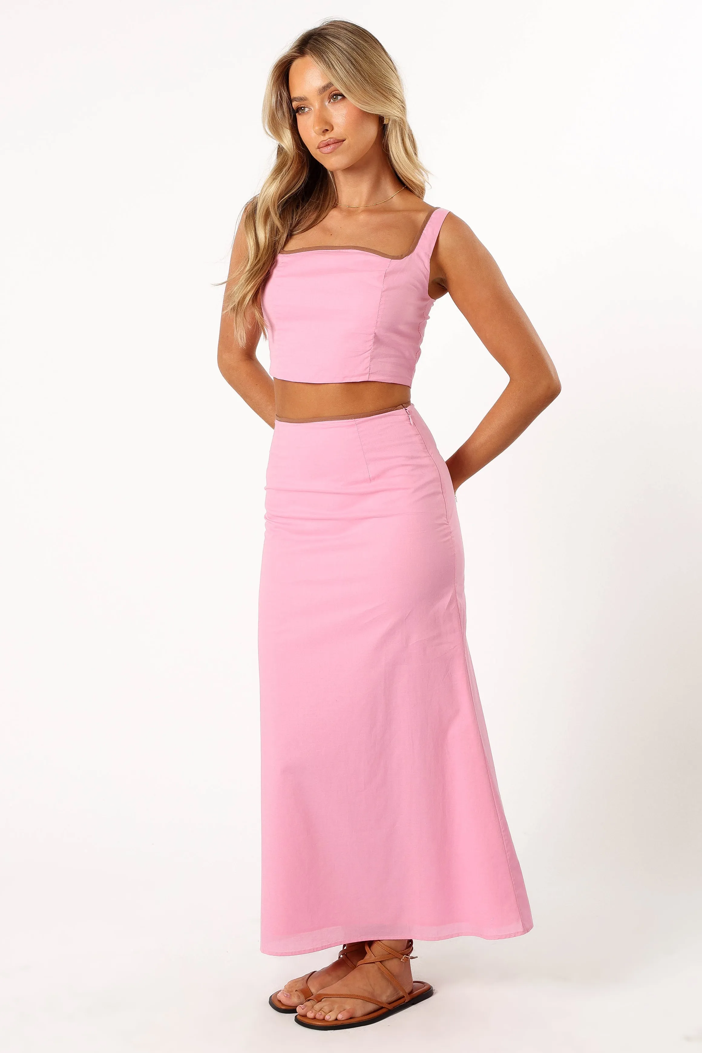 Willow Two Piece Set - Pink sold by Petal & Pup product image thumbnail 3